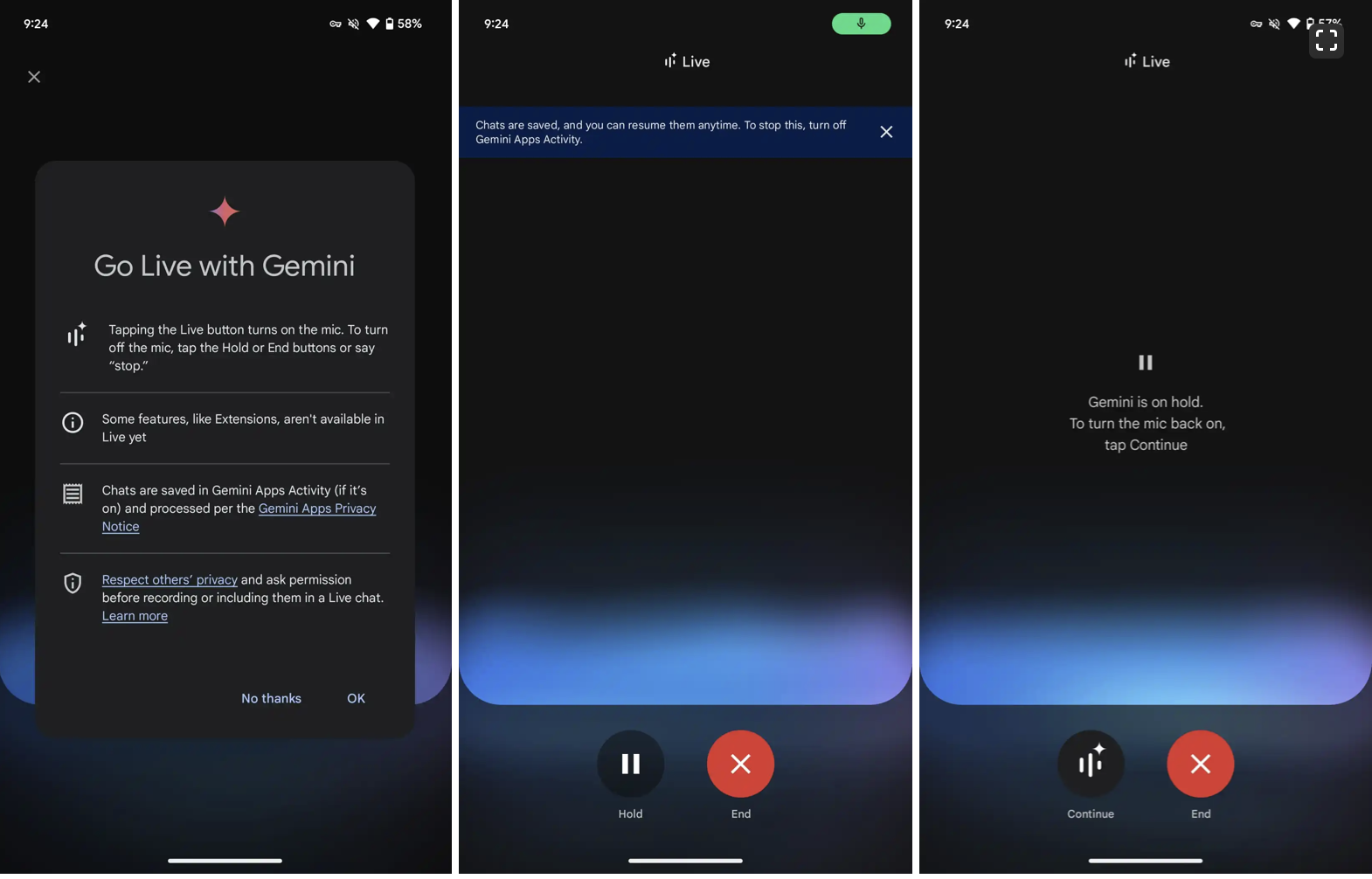 Cách sử dụng Gemini Live miễn phí cho người dùng Android