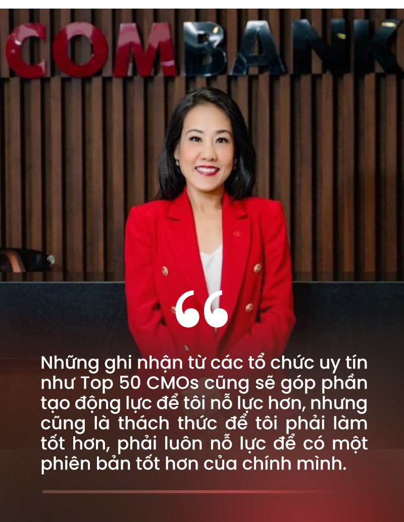 Bà Thái Minh Diễm Tú, giám đốc khối tiếp thị Techcombank: Chiến lược khác biệt tạo nên thương hiệu - Ảnh 2.