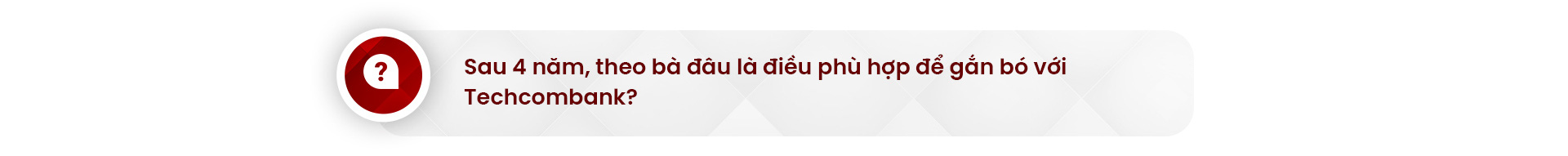 Bà Thái Minh Diễm Tú, giám đốc khối tiếp thị Techcombank: Chiến lược khác biệt tạo nên thương hiệu - Ảnh 9.