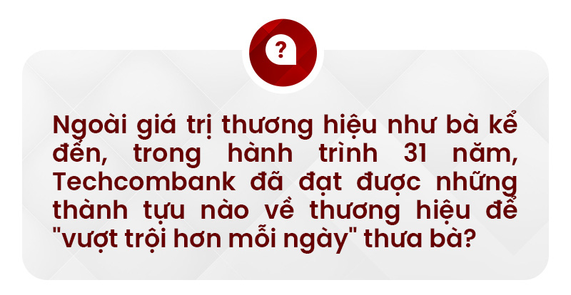 Bà Thái Minh Diễm Tú, giám đốc khối tiếp thị Techcombank: Chiến lược khác biệt tạo nên thương hiệu - Ảnh 15.