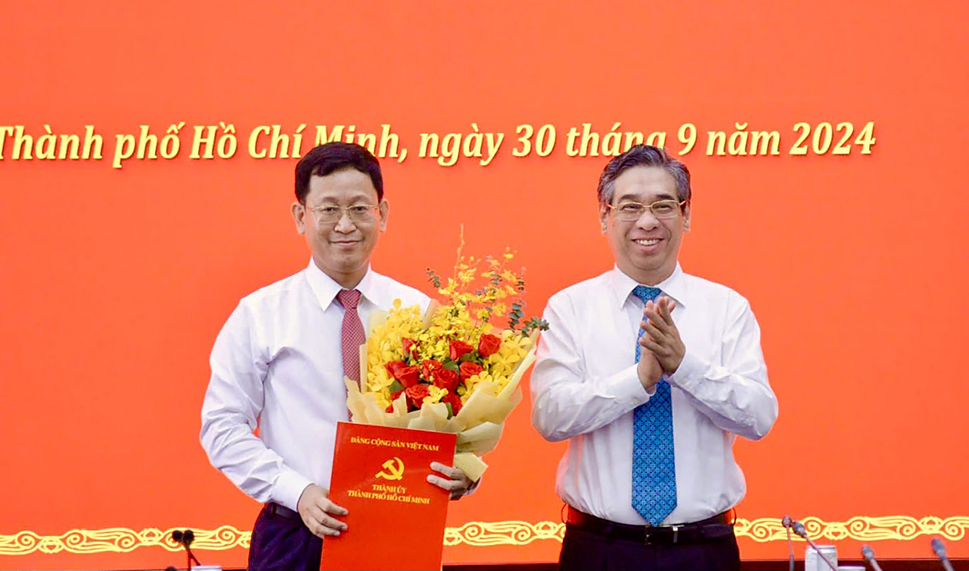 Ông Trần Quốc Trung làm phó bí thư thường trực Thành ủy Thủ Đức - Ảnh 1.