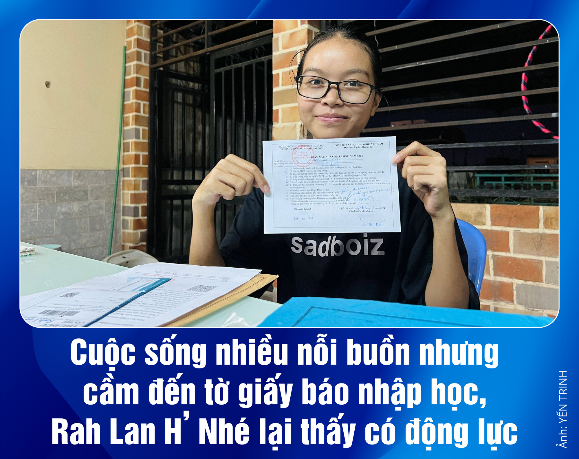 Đường đi học liều lĩnh của Rah Lan H’Nhé từ buôn làng tới TP.HCM: 20 tuổi mới đến được giảng đường - Ảnh 3.