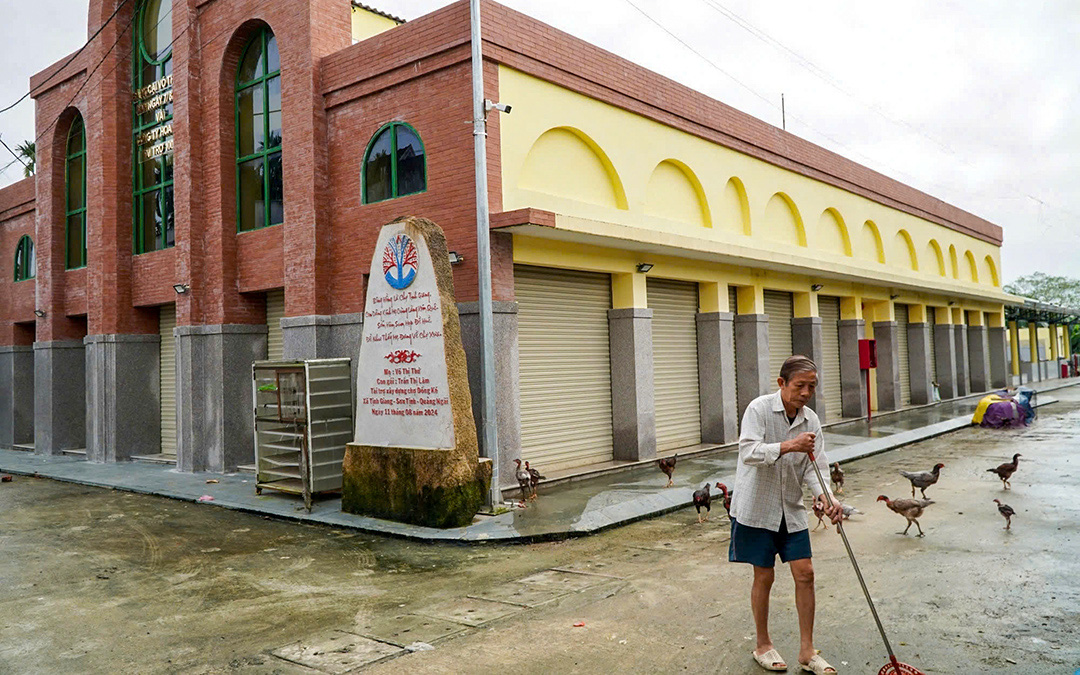 Chợ do chủ tịch Tập đoàn Hoa Lâm tài trợ xây dựng sẽ hoạt động trước Tết - Ảnh 1. Chợ do chủ tịch Tập đoàn Hoa Lâm tài trợ xây dựng sẽ khai thác trước Tết - Ảnh 1.