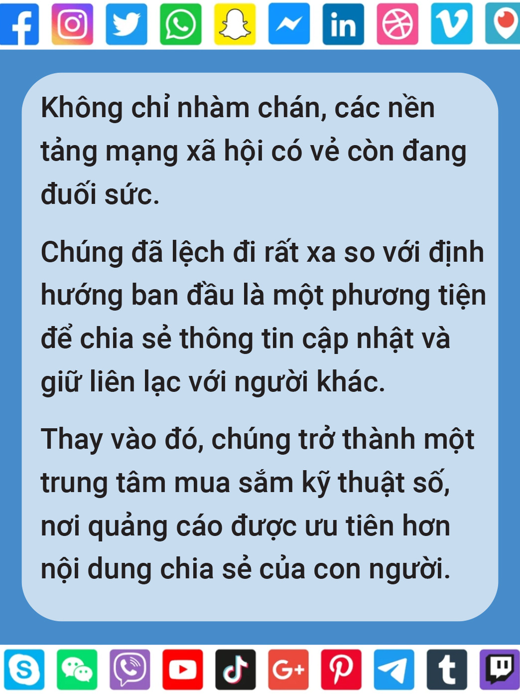 Năm 2025: Mạng xã hội sẽ ‘vì xã hội’ hơn - Ảnh 2.