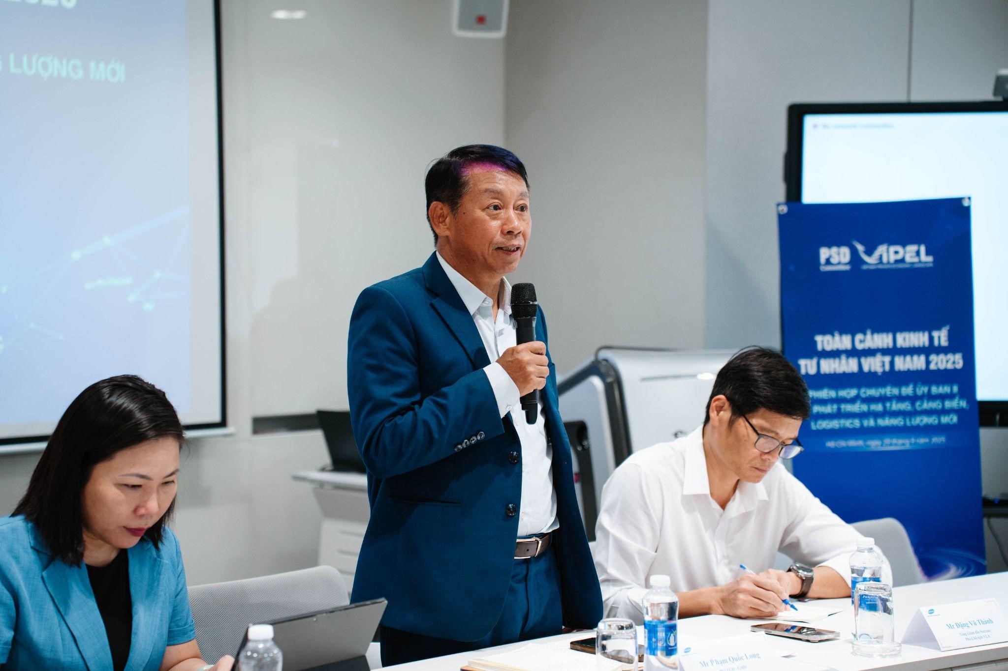 បុរសធំ Gemadept, REE, Sinec... ផ្តល់ដំបូន្មានលើគម្រោងហេដ្ឋារចនាសម្ព័ន្ធដែលមានតម្លៃរាប់ពាន់លានដុល្លារ - រូបថត ១. Ông lớn Gemadept, REE, Sinec… hiến kế làm dự án hạ tầng tỉ USD - Ảnh 1.