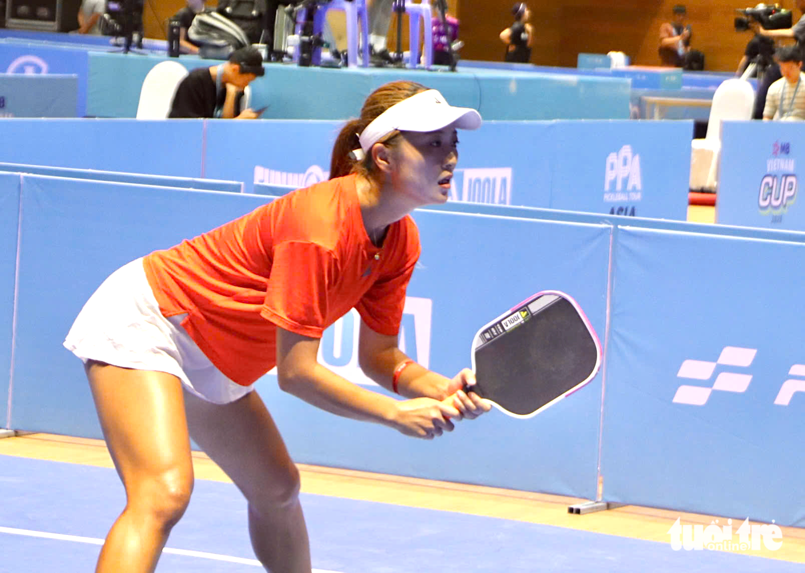 Xuất hiện nhiều ‘bóng hồng’ quyến rũ tại Giải pickleball quốc tế PPA Tour Asia 2025 ở Đà Nẵng - Ảnh 7.