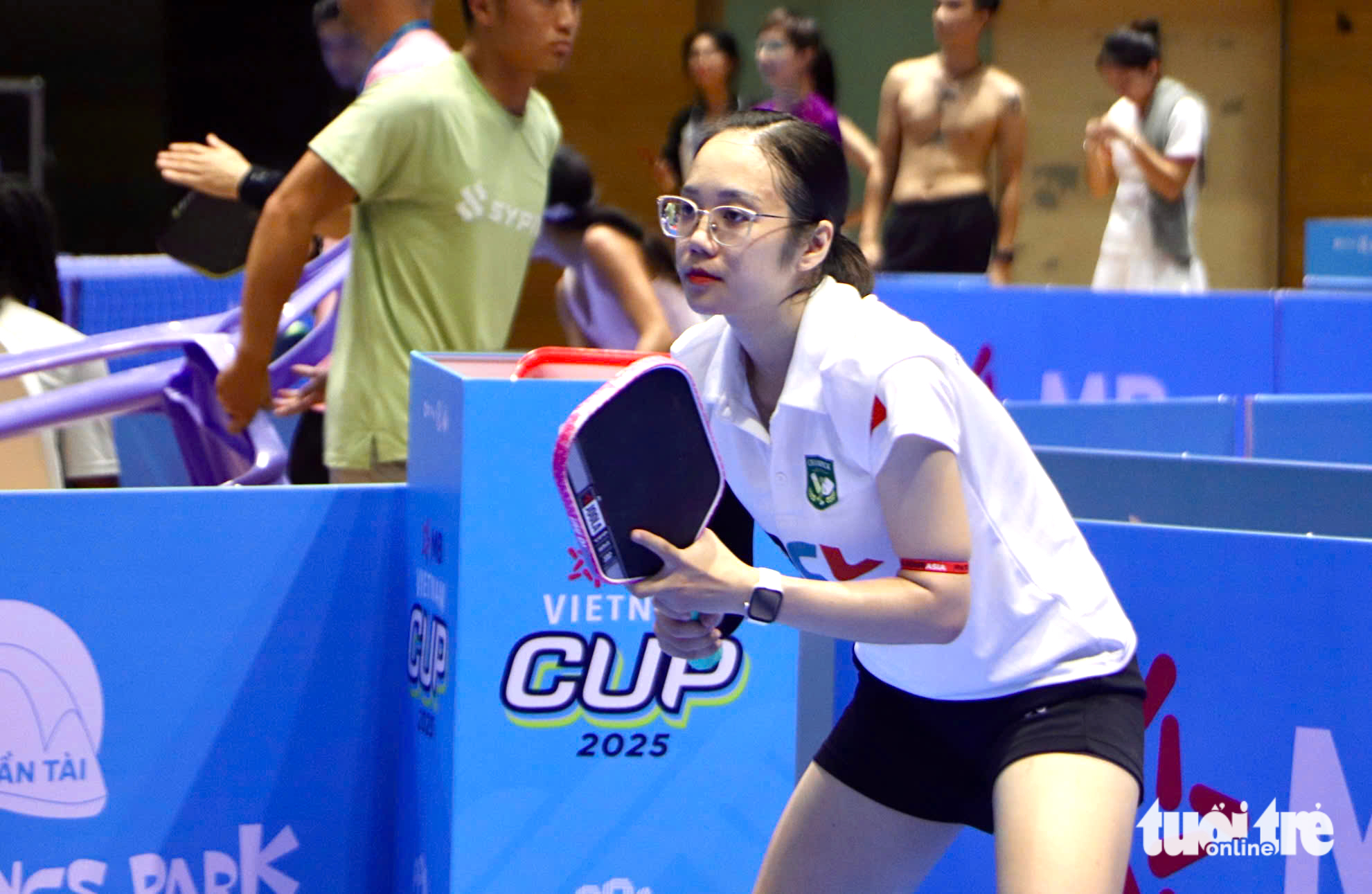 Xuất hiện nhiều ‘bóng hồng’ quyến rũ tại Giải pickleball quốc tế PPA Tour Asia 2025 ở Đà Nẵng - Ảnh 8.