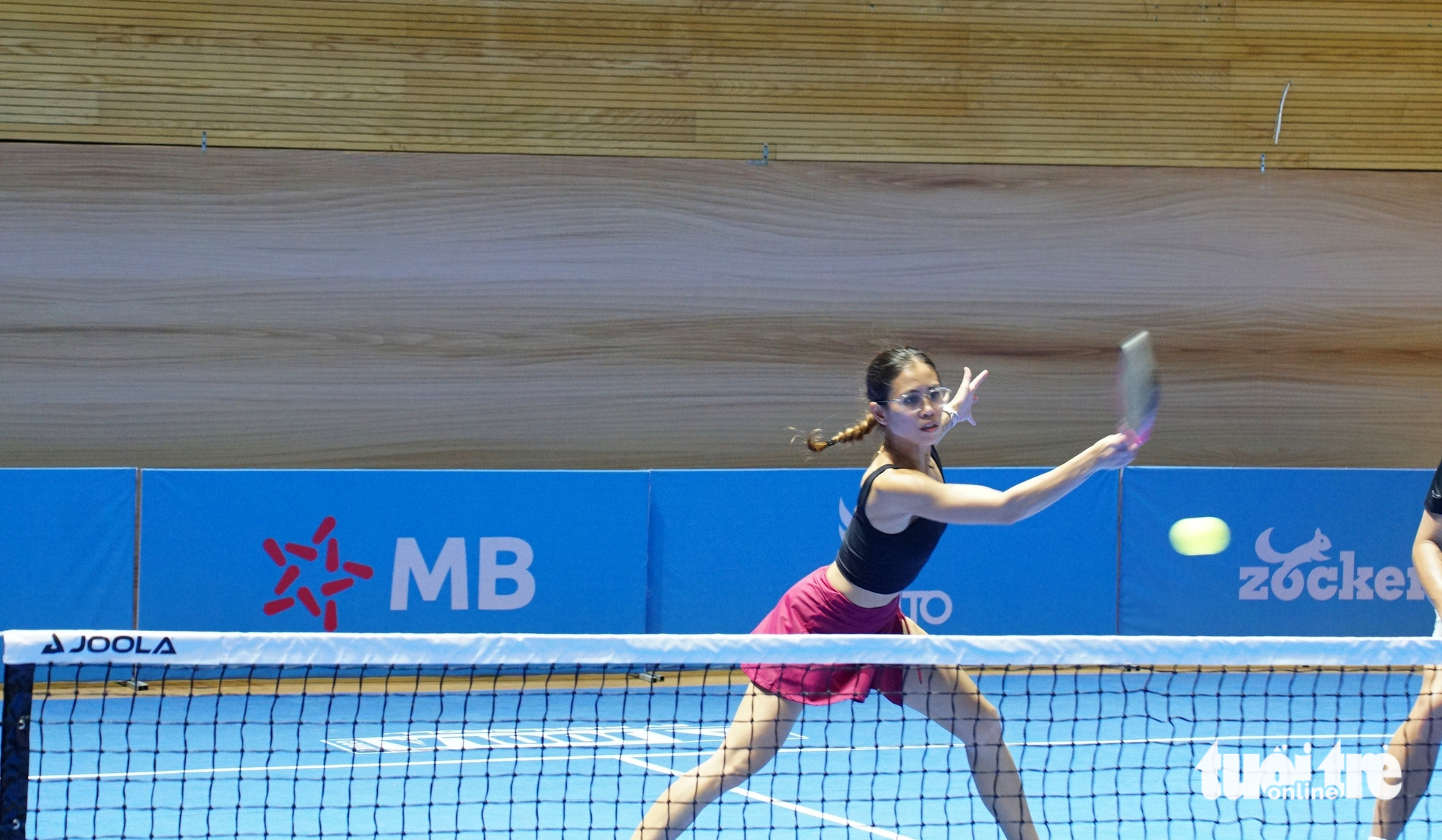 Xuất hiện nhiều ‘bóng hồng’ quyến rũ tại Giải pickleball quốc tế PPA Tour Asia 2025 ở Đà Nẵng - Ảnh 9.