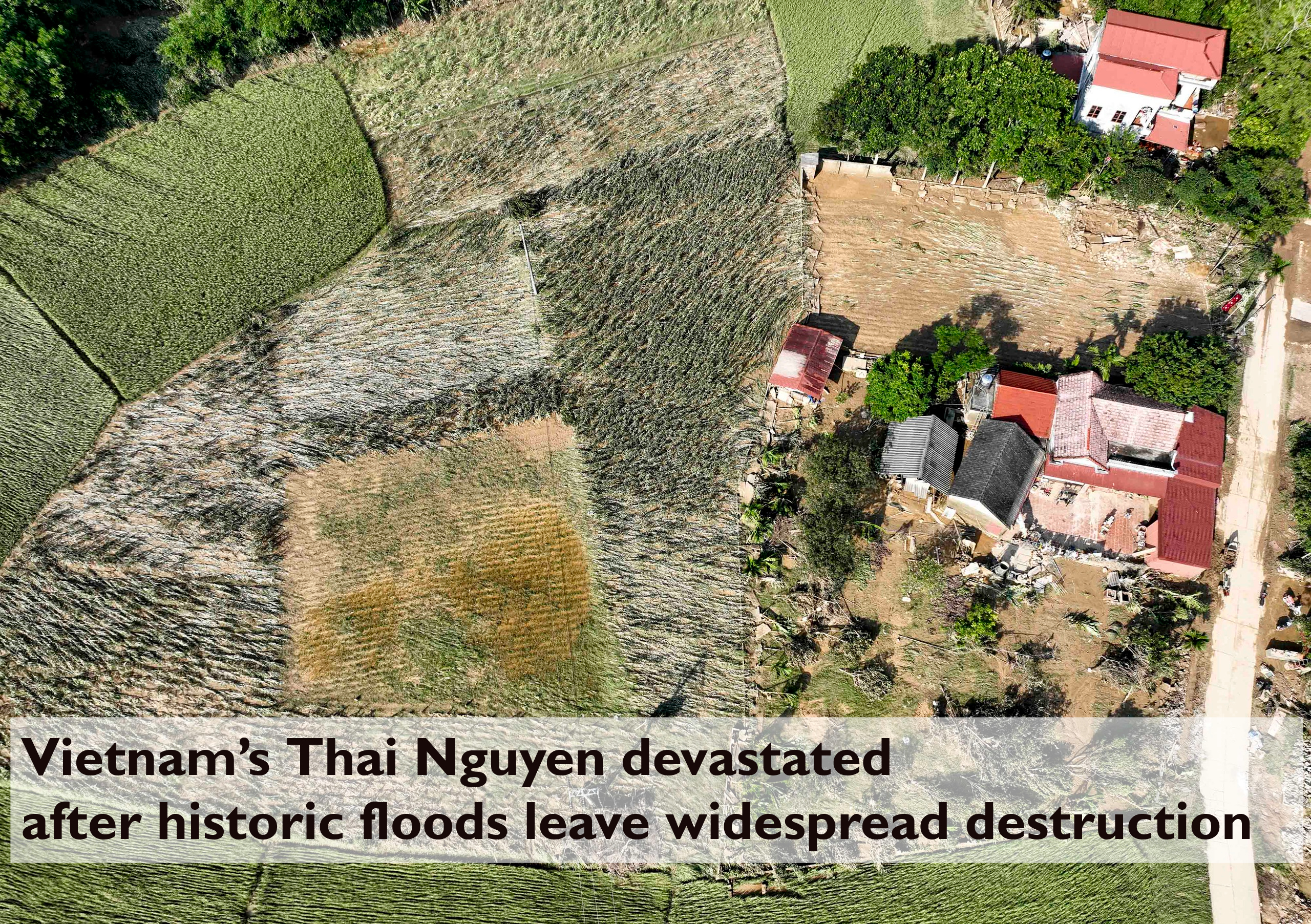 Vietnam’s Thai Nguyen devastated after historic floods leave widespread destruction