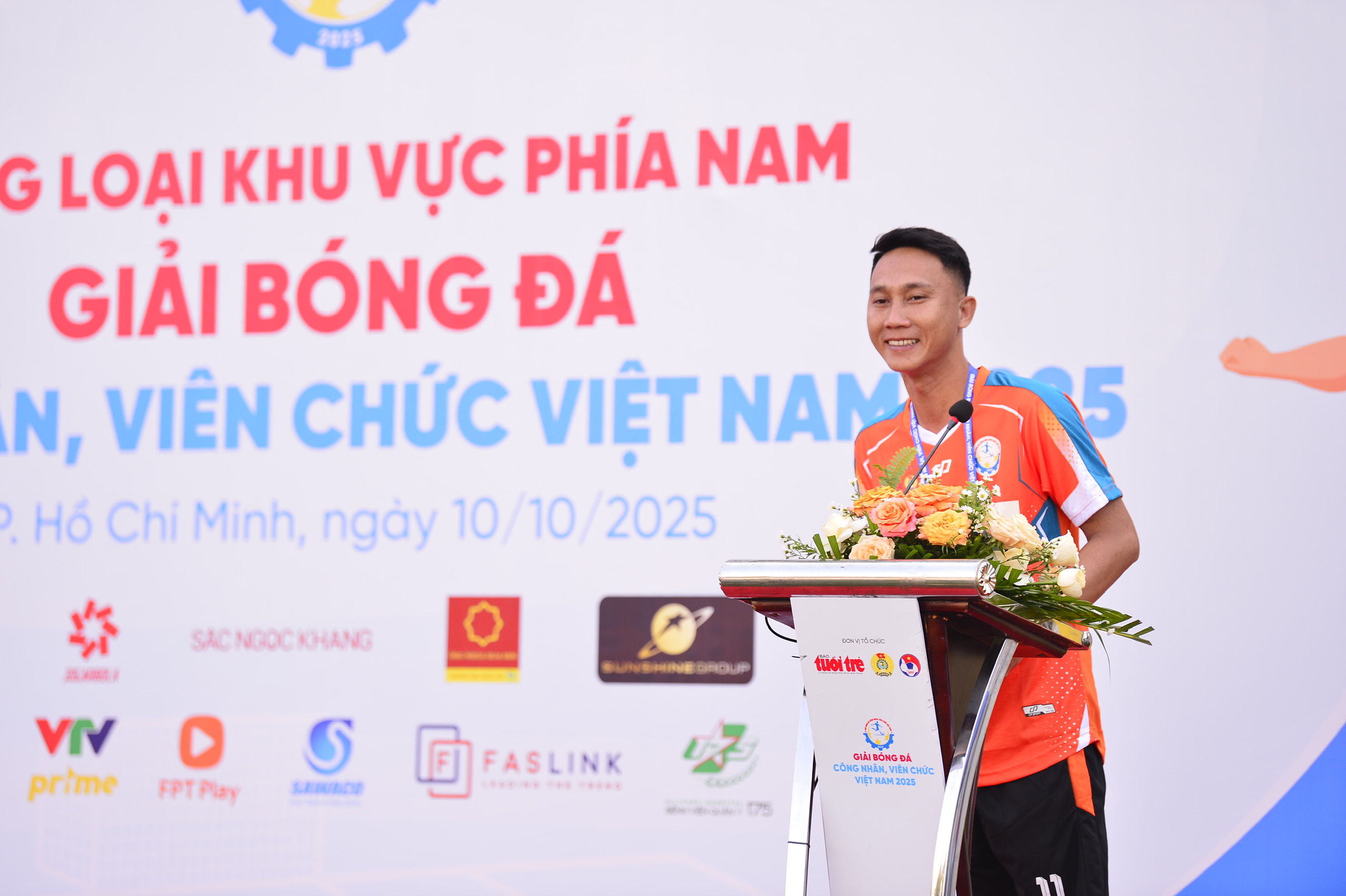 Vòng loại phía Nam Giải bóng đá công nhân, viên chức Việt Nam 2025 khai mạc tưng bừng - Ảnh 5.