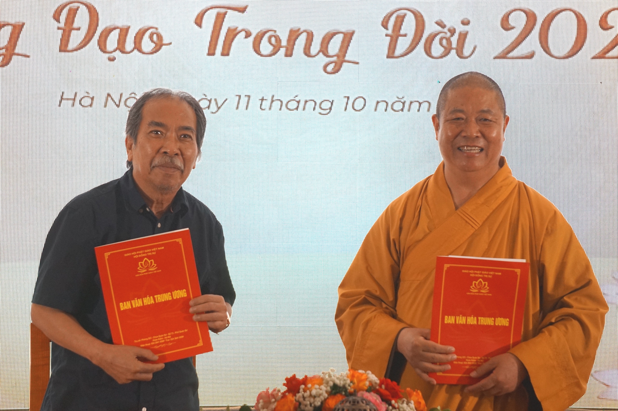 Sáng tác nghệ thuật hướng tới ngân hàng di sản nghệ thuật Phật giáo đương đại - Ảnh 1.