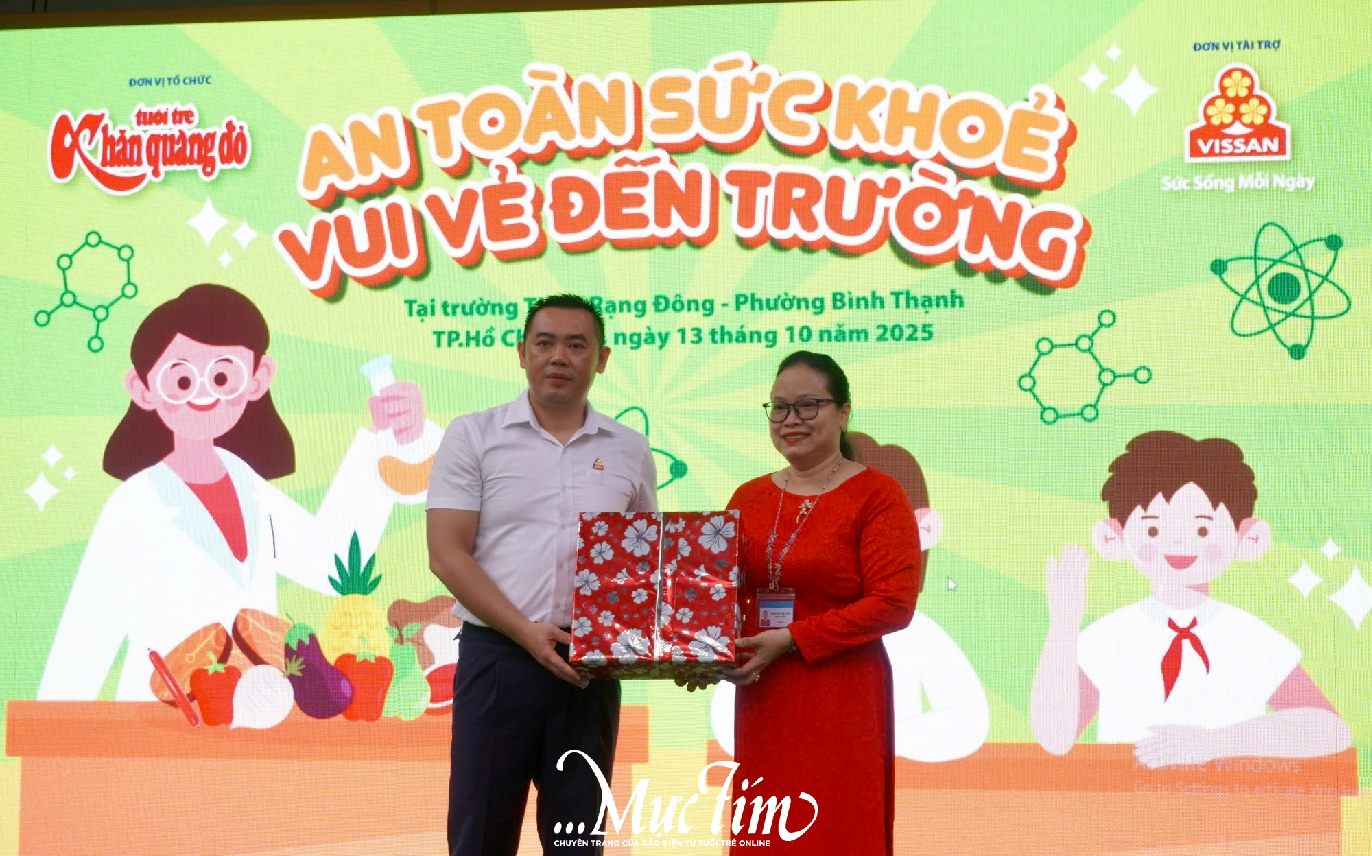 Học sinh Trường THCS Rạng Đông tìm hiểu bí quyết vui khỏe đến trường- Ảnh 8.