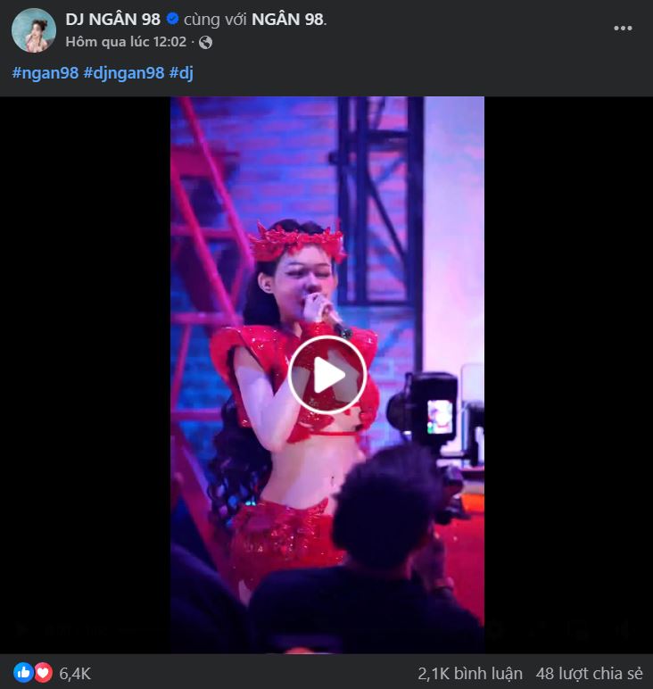 Bài đăng mới nhất trên tài khoản 2,6 triệu người theo dõi của Ngân 98 nhận tương tác khủng sau thông tin cô bị bắt tạm giam