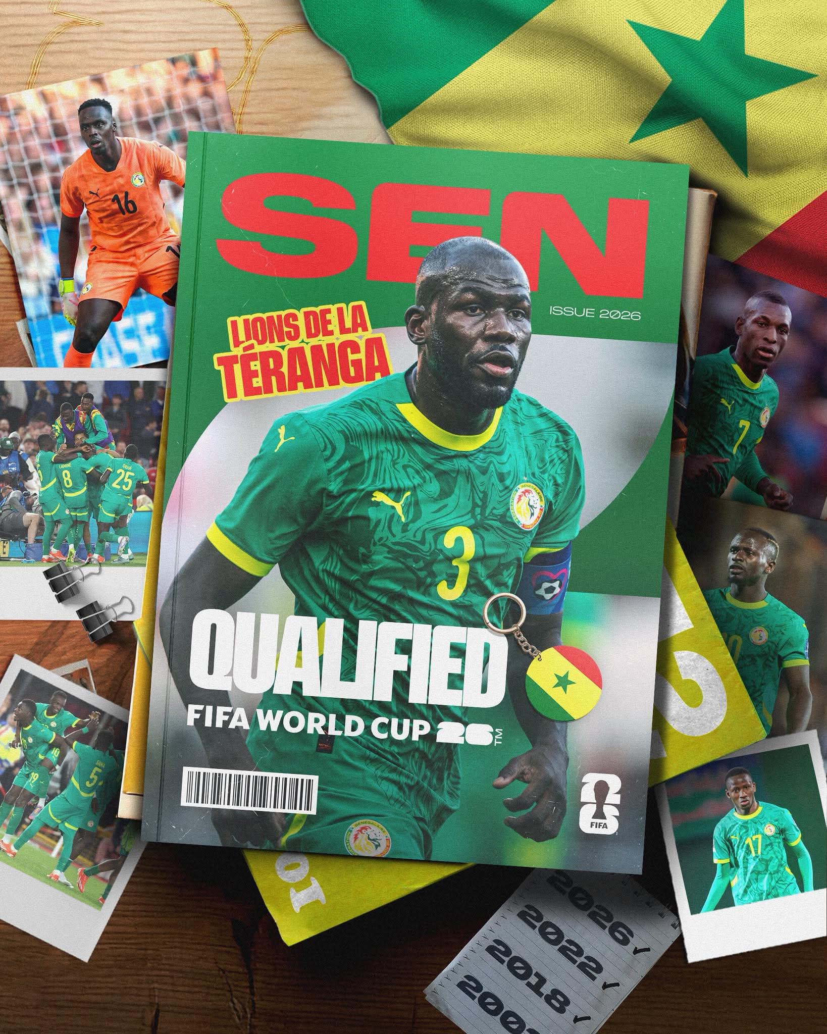 Senegal, Nam Phi, Bờ Biển Ngà dự VCK World Cup 2026- Ảnh 1.