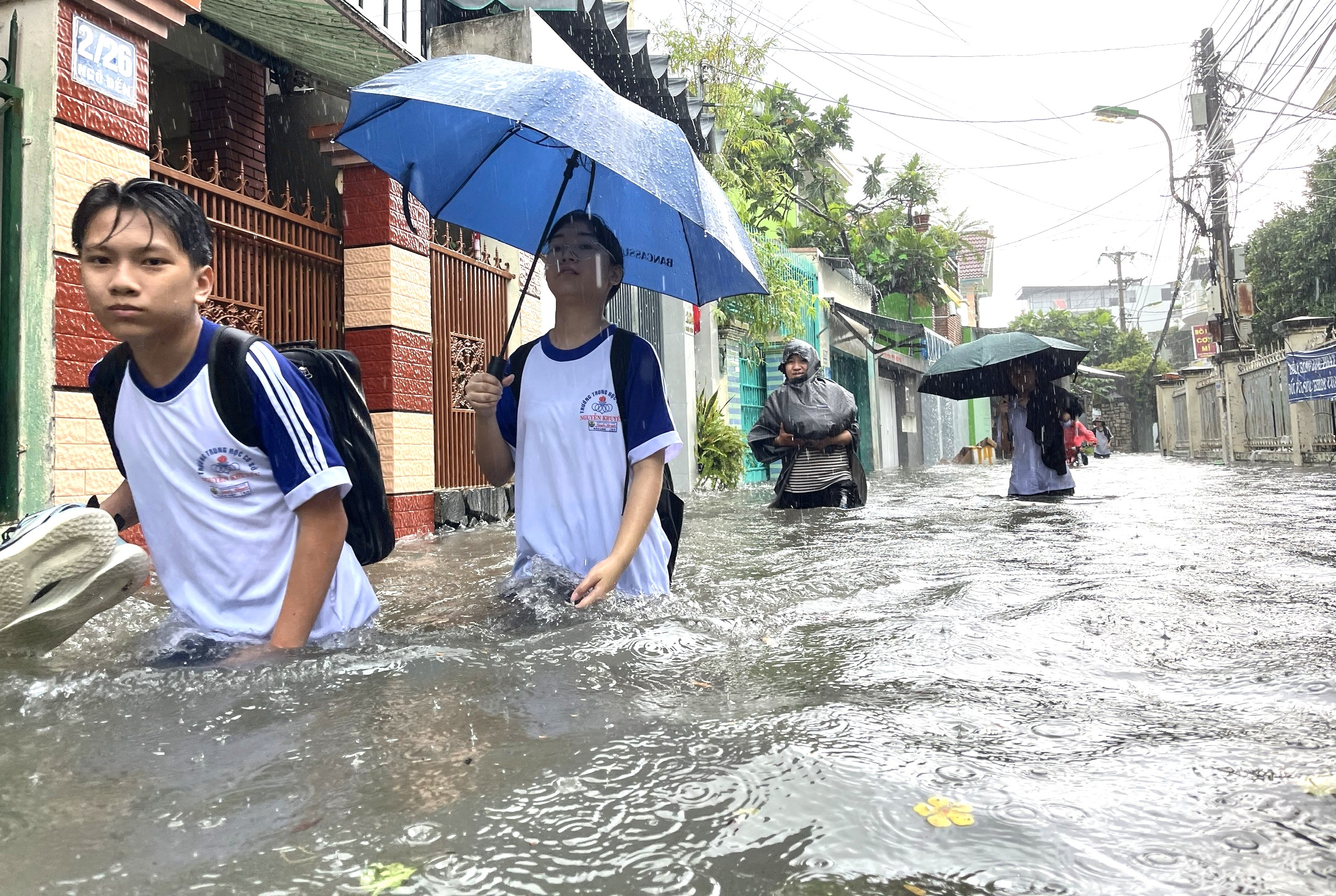 Quảng Trị đến Quảng Ngãi mưa lớn, riêng Huế có nơi mưa trên 500mm - Ảnh 1.