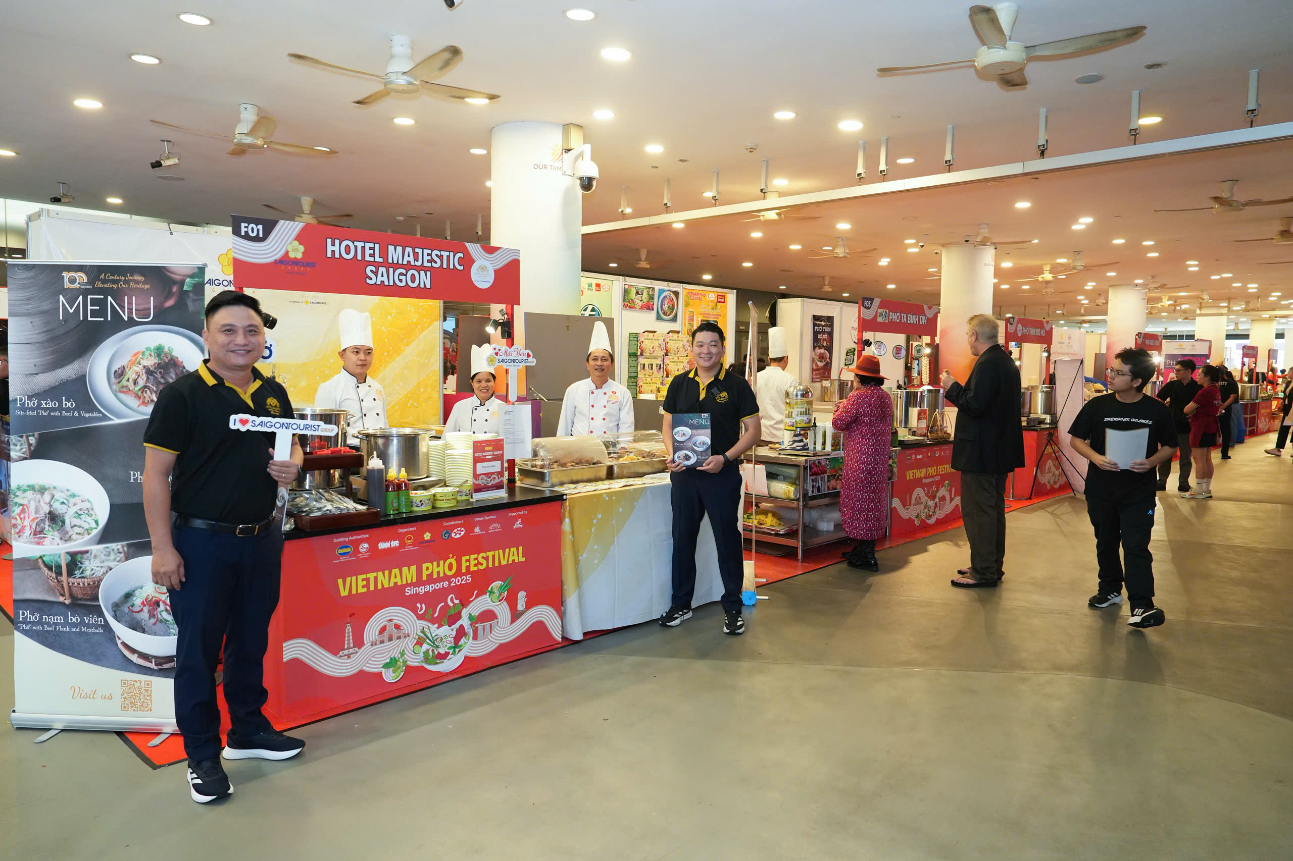 Sáng nay khai mạc Vietnam Phở Festival, lễ hội phở Việt Nam đầu tiên ở Singapore - Ảnh 1. Vietnam Phở Festival - Ảnh 1.