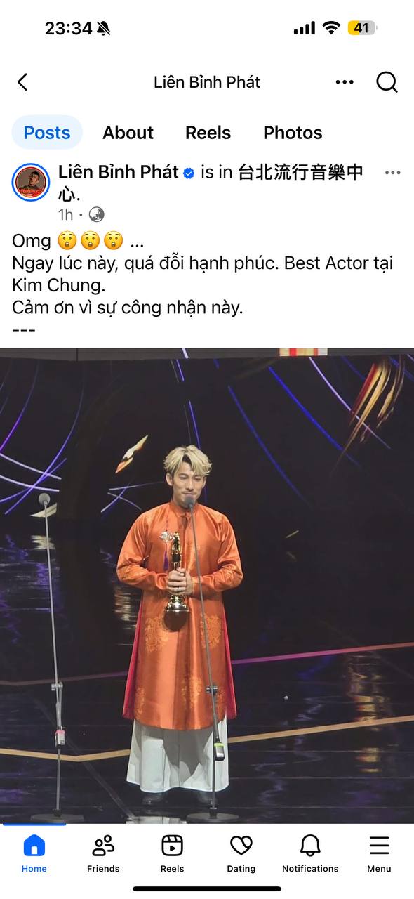 Liên Bỉnh Phát giành giải Nam chính xuất sắc giải Kim Chung- Ảnh 2.