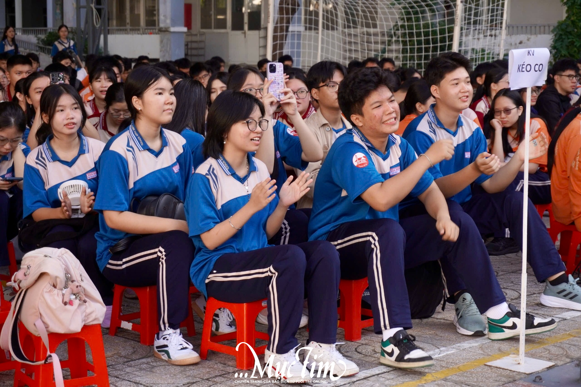 Trường THPT Gia Định khởi động mùa hội thao đầy năng lượng- Ảnh 1.