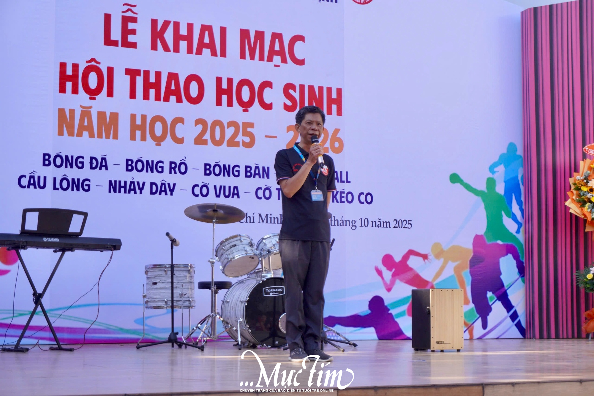 Trường THPT Gia Định khởi động mùa hội thao đầy năng lượng- Ảnh 2.