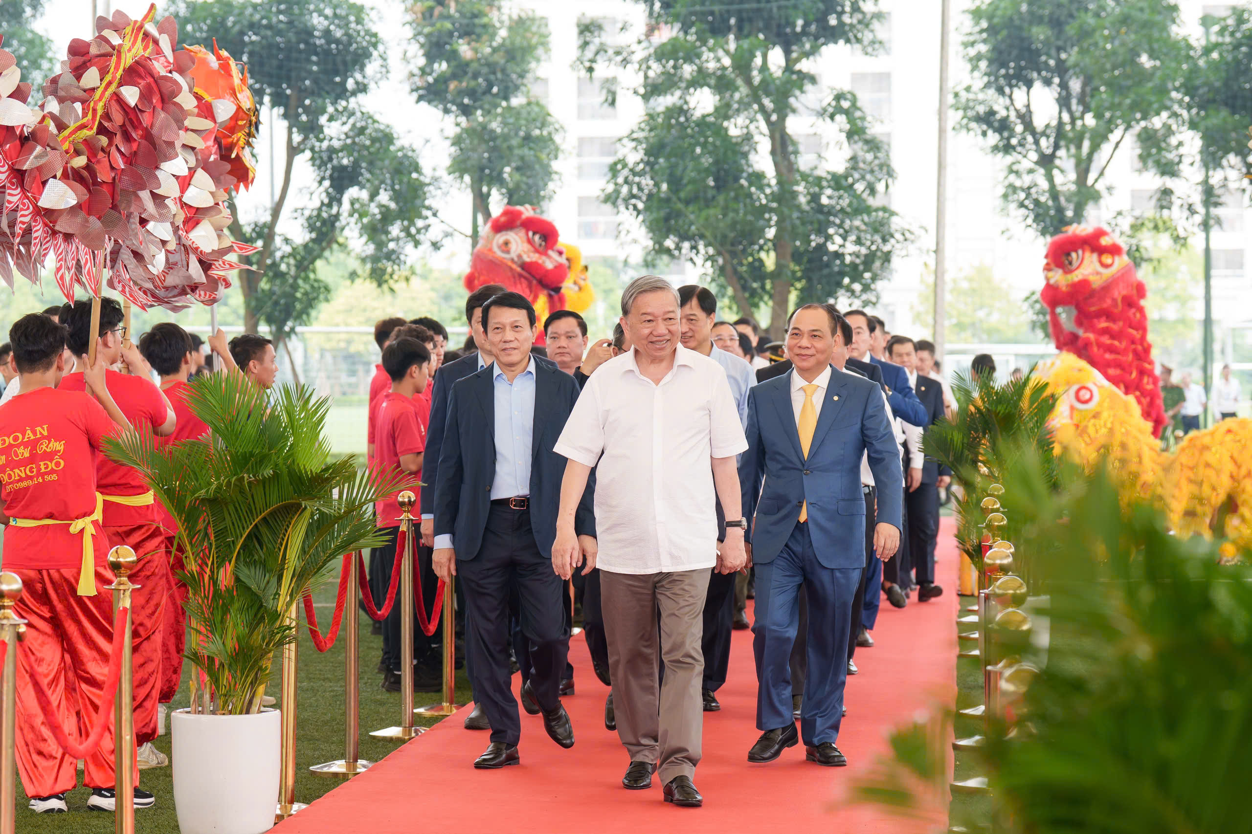 Tổng Bí thư Tô Lâm dự lễ khởi công sân vận động mái vòm hiện đại nhất Việt Nam - Ảnh 1. Tổng Bí thư Tô Lâm dự lễ khởi công sân vận động mái vòm hiện đại nhất Việt Nam - Ảnh 1.