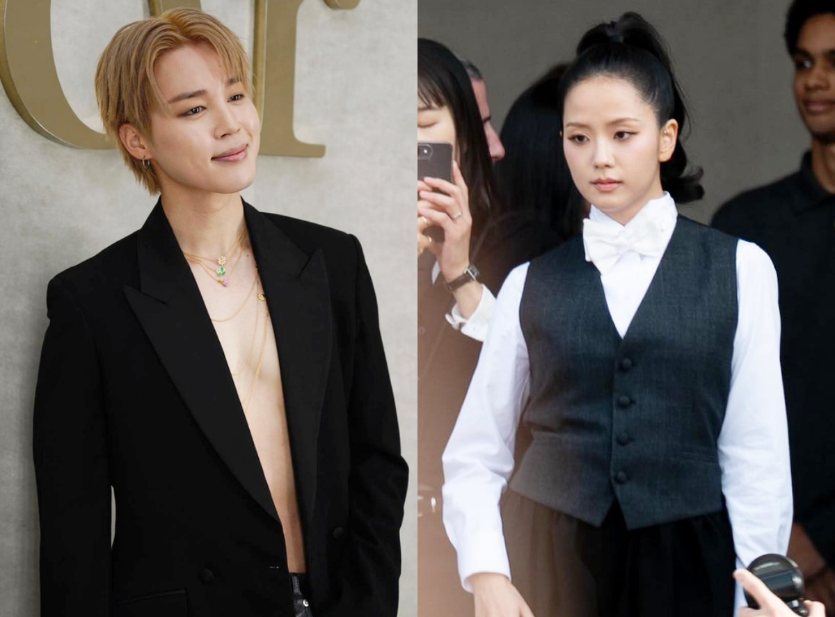 Jimin BTS gây sốt tại Paris Fashion Week; Jisoo BlackPink bị chê mặc như bồi bàn - Ảnh 1.