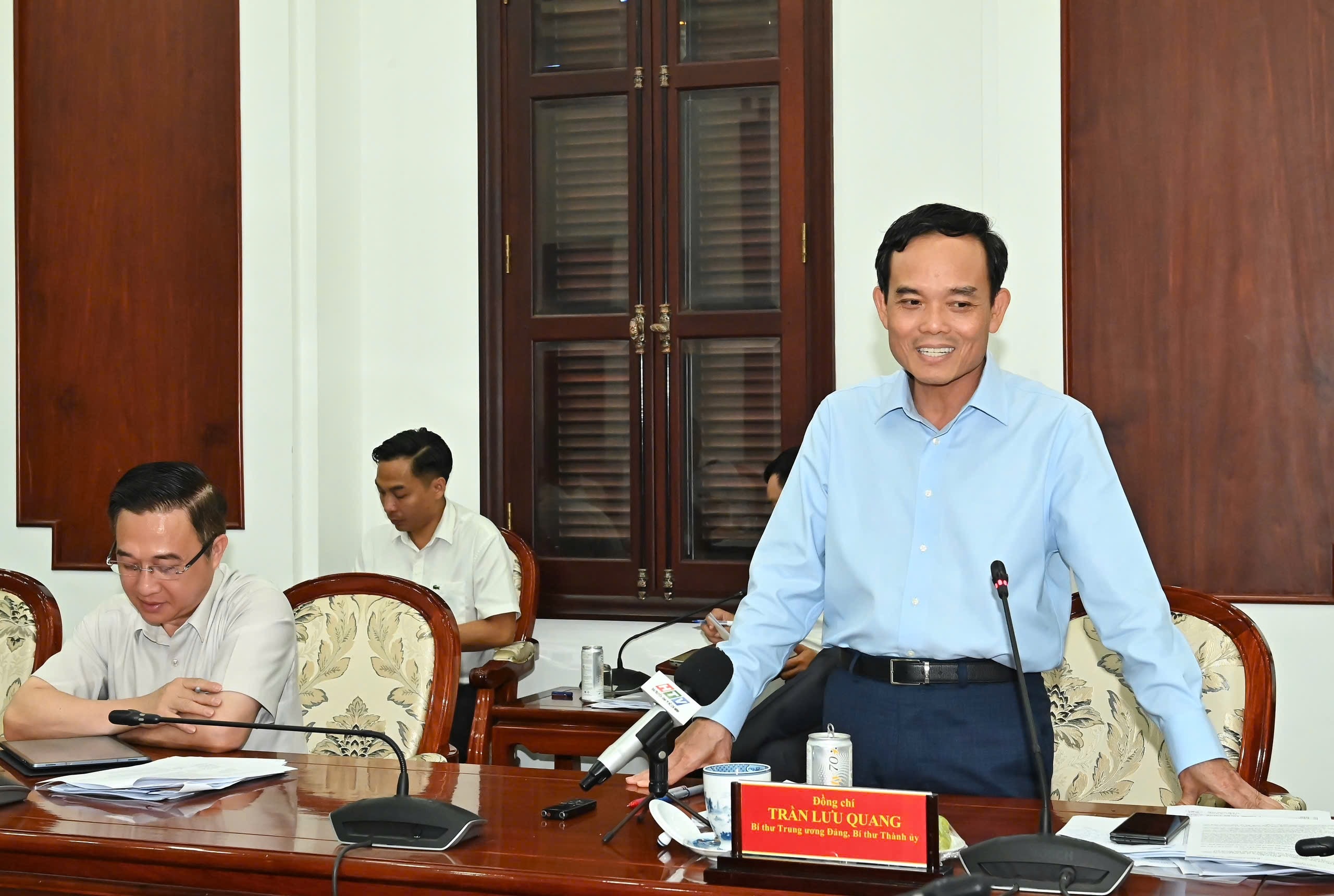 Bí thư Trần Lưu Quang: TP.HCM áp dụng cơ chế thông thoáng nhất để kêu gọi đầu tư - Ảnh 1.