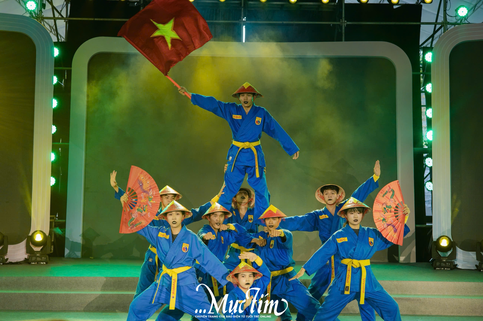 Mãn nhãn những màn biểu diễn võ Vovinam tại Những ngày văn học - nghệ thuật TP.HCM - Ảnh 2.