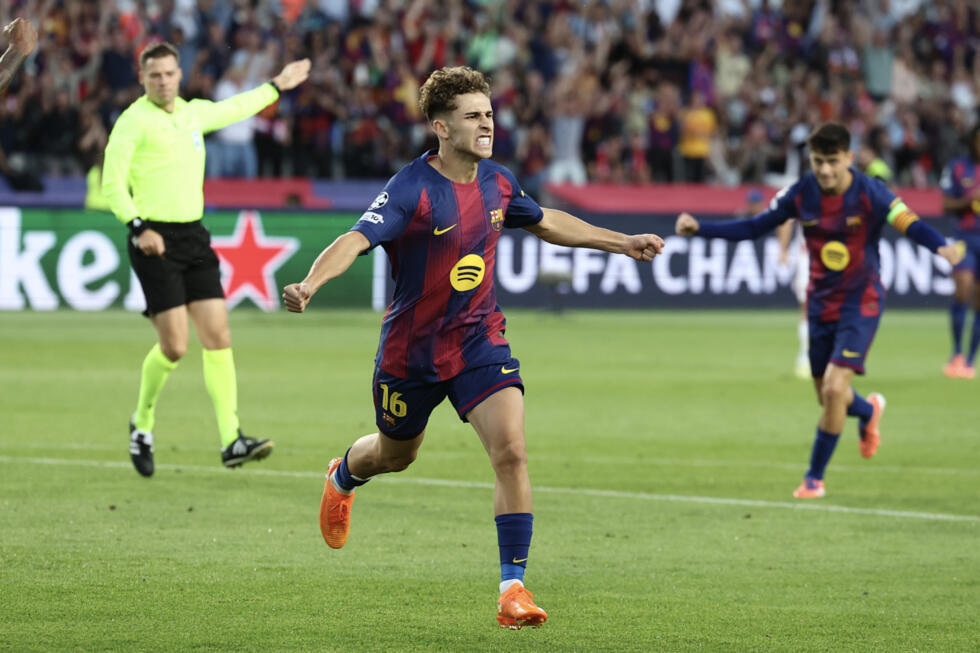 PSG hit seven, Barcelona, Arsenal run riot as Champions League rains goals- Ảnh 4. PSG hit seven, Barcelona, Arsenal run riot as Champions League rains goals- Ảnh 4.