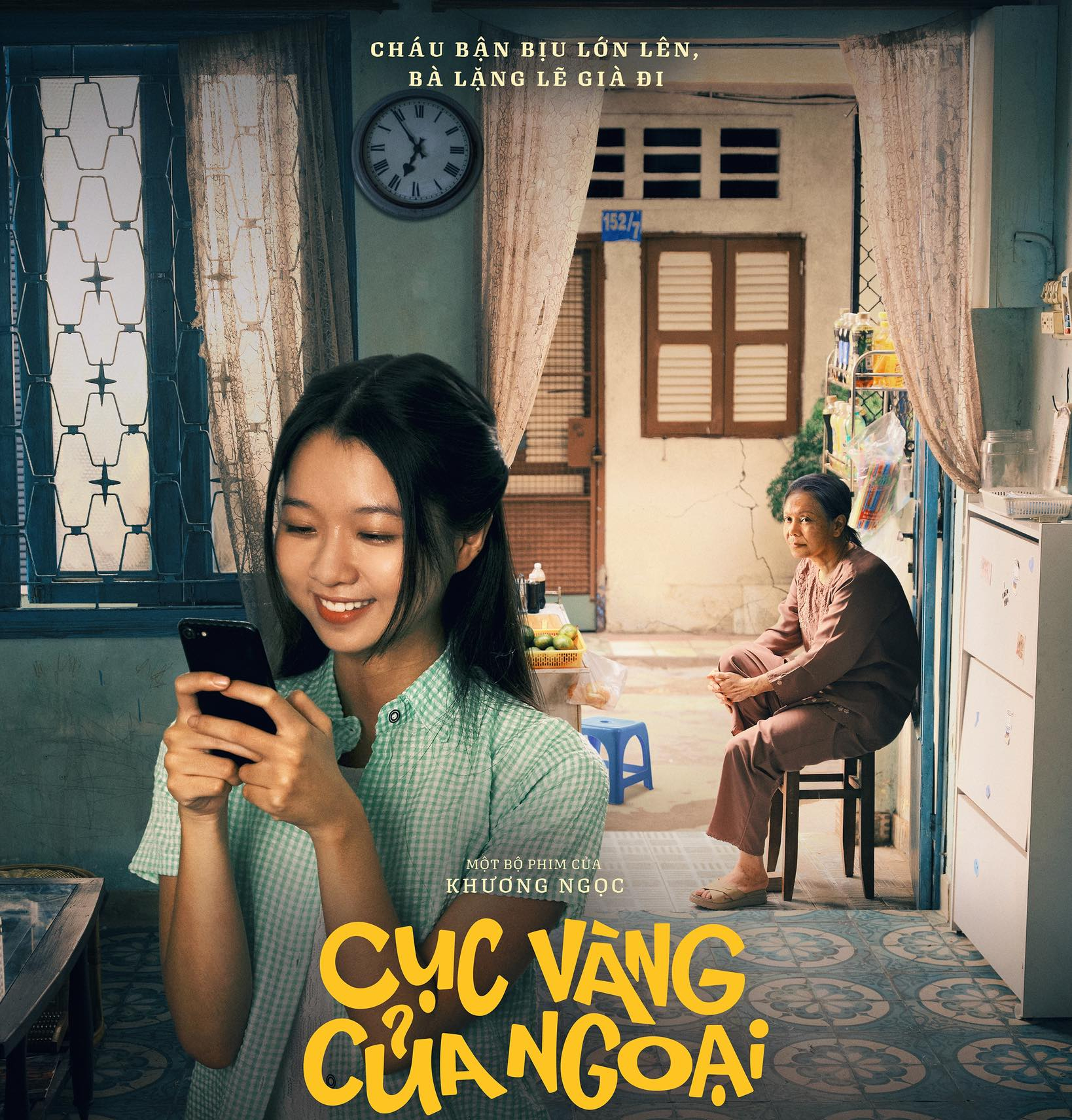 Lâm Thanh Mỹ khóc sưng mắt khi quay Cục vàng của ngoại - Ảnh 1.