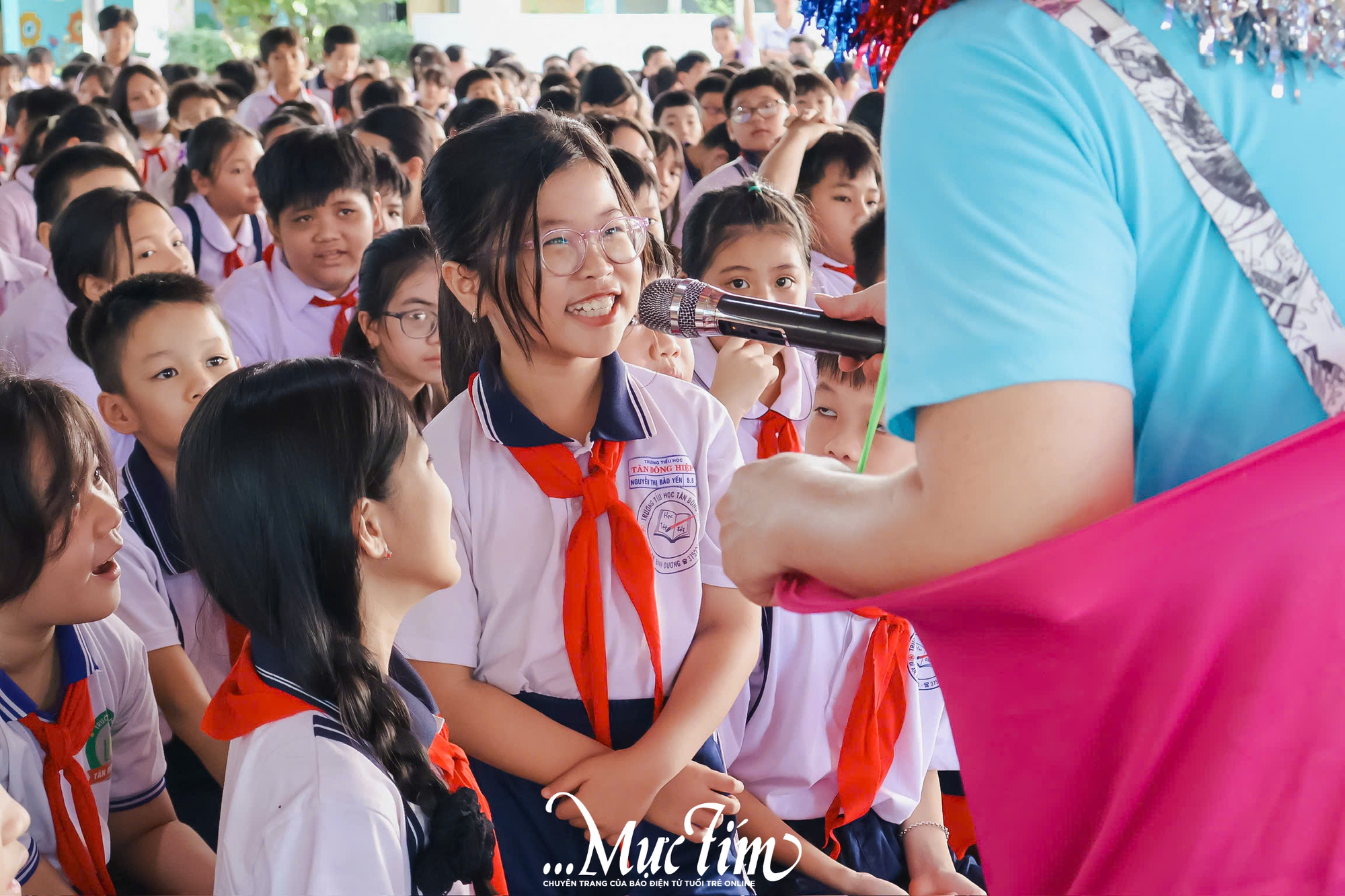 Học sinh Trường tiểu học Tân Đông Hiệp học cách ăn đúng, sống khỏe- Ảnh 1. Học sinh Trường tiểu học Tân Đông Hiệp học cách ăn đúng, sống khỏe- Ảnh 1.