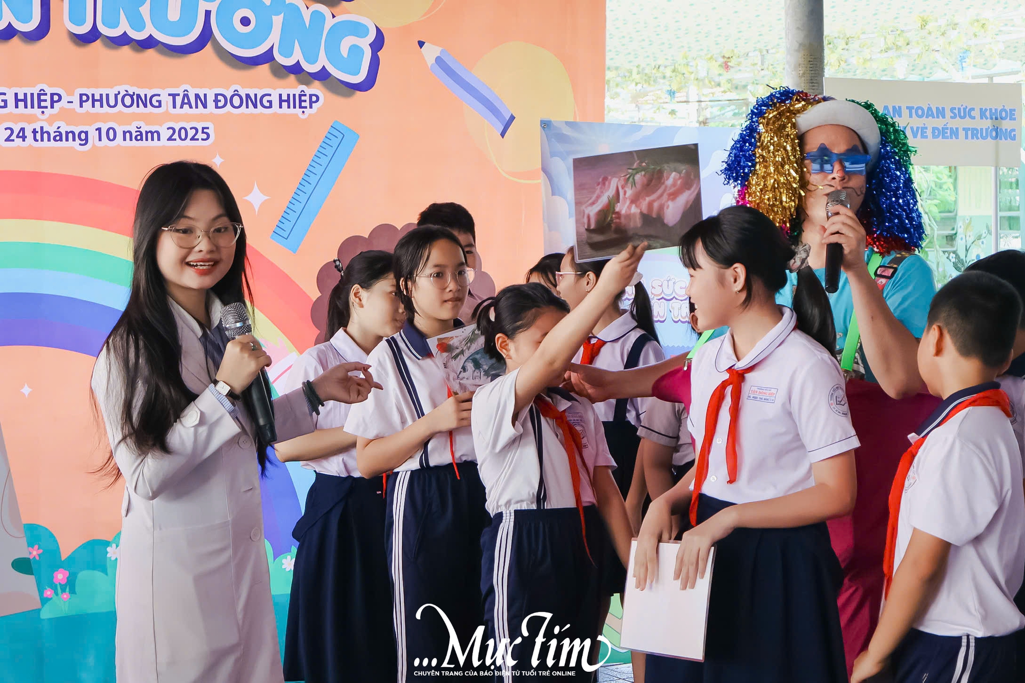 Học sinh Trường tiểu học Tân Đông Hiệp học cách ăn đúng, sống khỏe- Ảnh 11. Học sinh Trường tiểu học Tân Đông Hiệp học cách ăn đúng, sống khỏe- Ảnh 11.