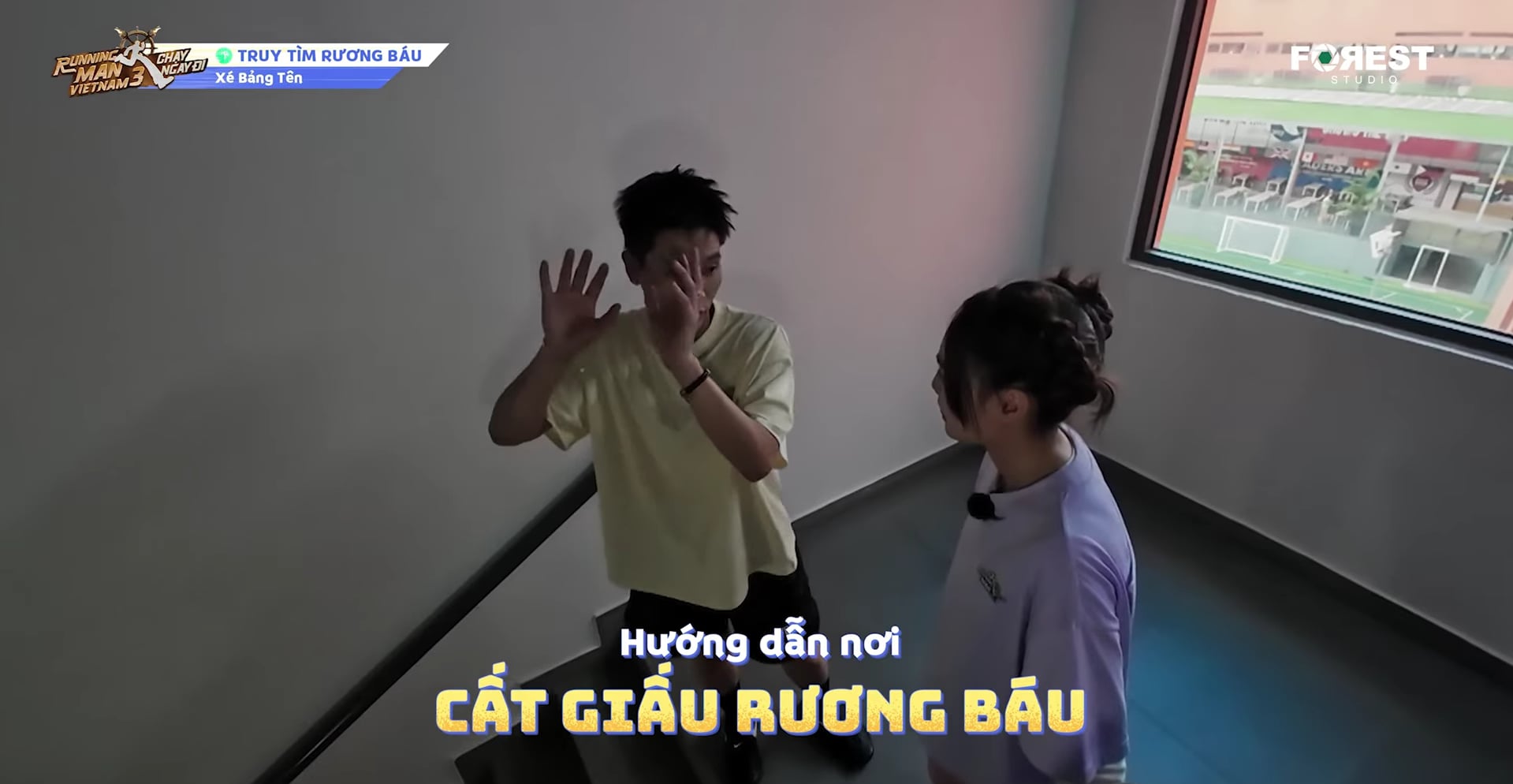 Running man tập 4: Diệu Nhi-Anh Tú đối đầu, 2 gián điệp lộ diện - Ảnh 13. Running man tập 4: Diệu Nhi-Anh Tú đối đầu, 2 gián điệp lộ diện - Ảnh 13.