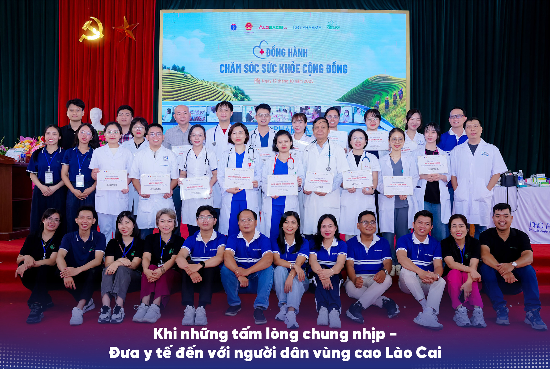 Hành trình những viên thuốc DHG Pharma gieo nắng ấm tại Lào Cai - Ảnh 18. Hành trình những viên thuốc DHG Pharma gieo nắng ấm tại Lào Cai - Ảnh 18.