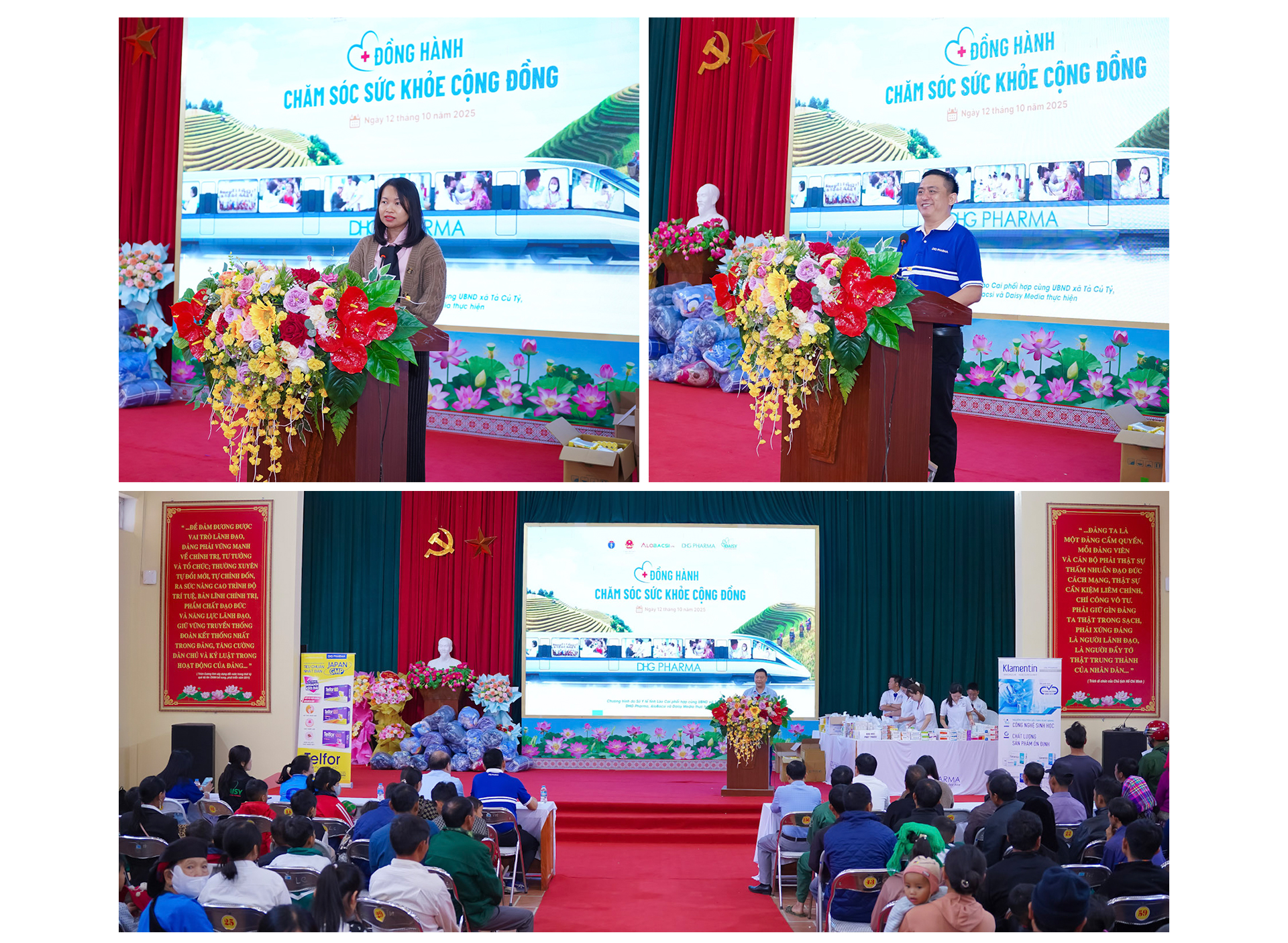 Hành trình những viên thuốc DHG Pharma gieo nắng ấm tại Lào Cai - Ảnh 4. Hành trình những viên thuốc DHG Pharma gieo nắng ấm tại Lào Cai - Ảnh 4.