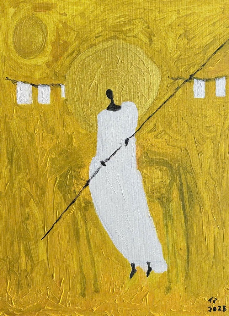 Artists from Japan, Brazil, Indonesia, Vietnam showcase works in Ho Chi Minh City - Ảnh 3.