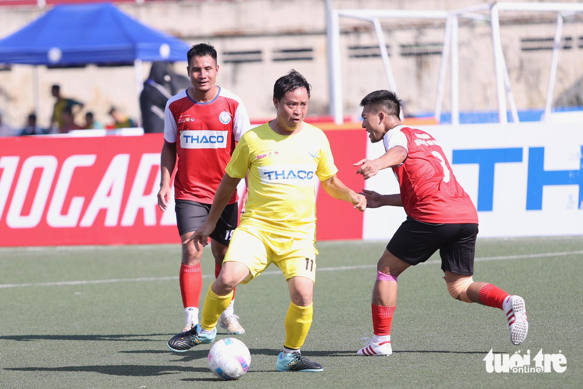 Xuất hiện 2 tỉ số không tưởng ở Giải bóng đá công nhân, viên chức Việt Nam 2025 - Ảnh 1.