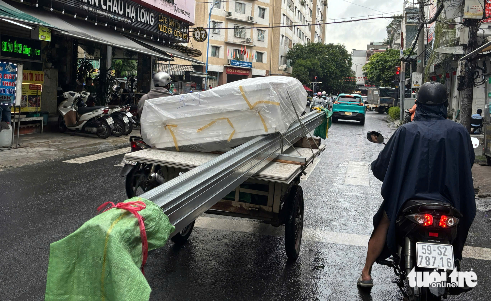 xe ba gác - Ảnh 1.