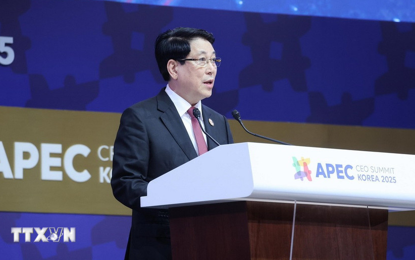 Chủ tịch nước: Việt Nam là điểm đến ổn định và bền vững cho doanh nghiệp APEC - Ảnh 1. APEC - Ảnh 1.