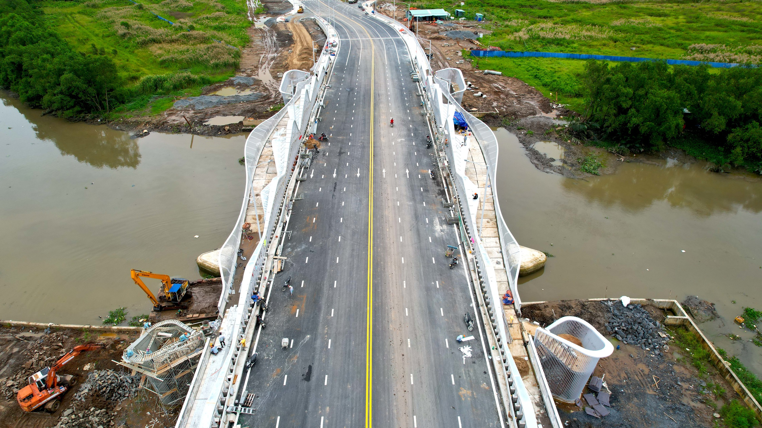 Toàn cảnh con đường Liên Phường sắp thông xe và định hình lại giao thông ở khu đông TP.HCM - Ảnh 4.