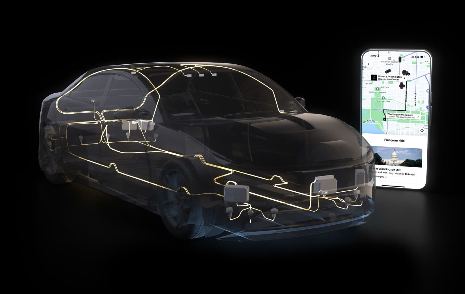 Taxi tự lái của Uber và Nvidia: Bước đột phá trong công nghệ vận tải - Ảnh 1.