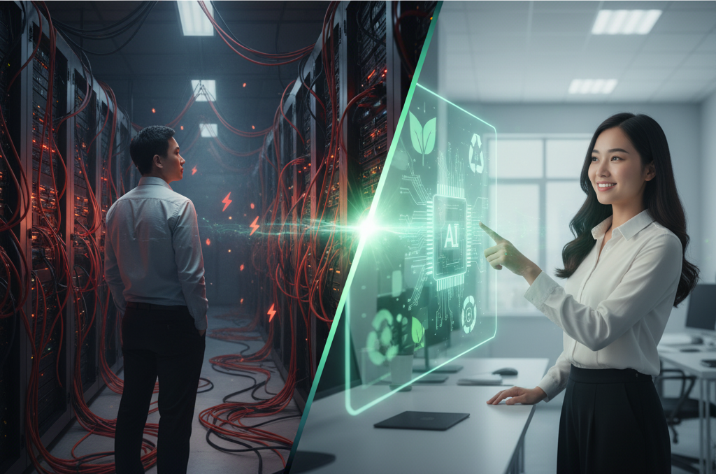 AI không còn cần dữ liệu khổng lồ: Cuộc đua huấn luyện AI tiết kiệm năng lượng - Ảnh 1.