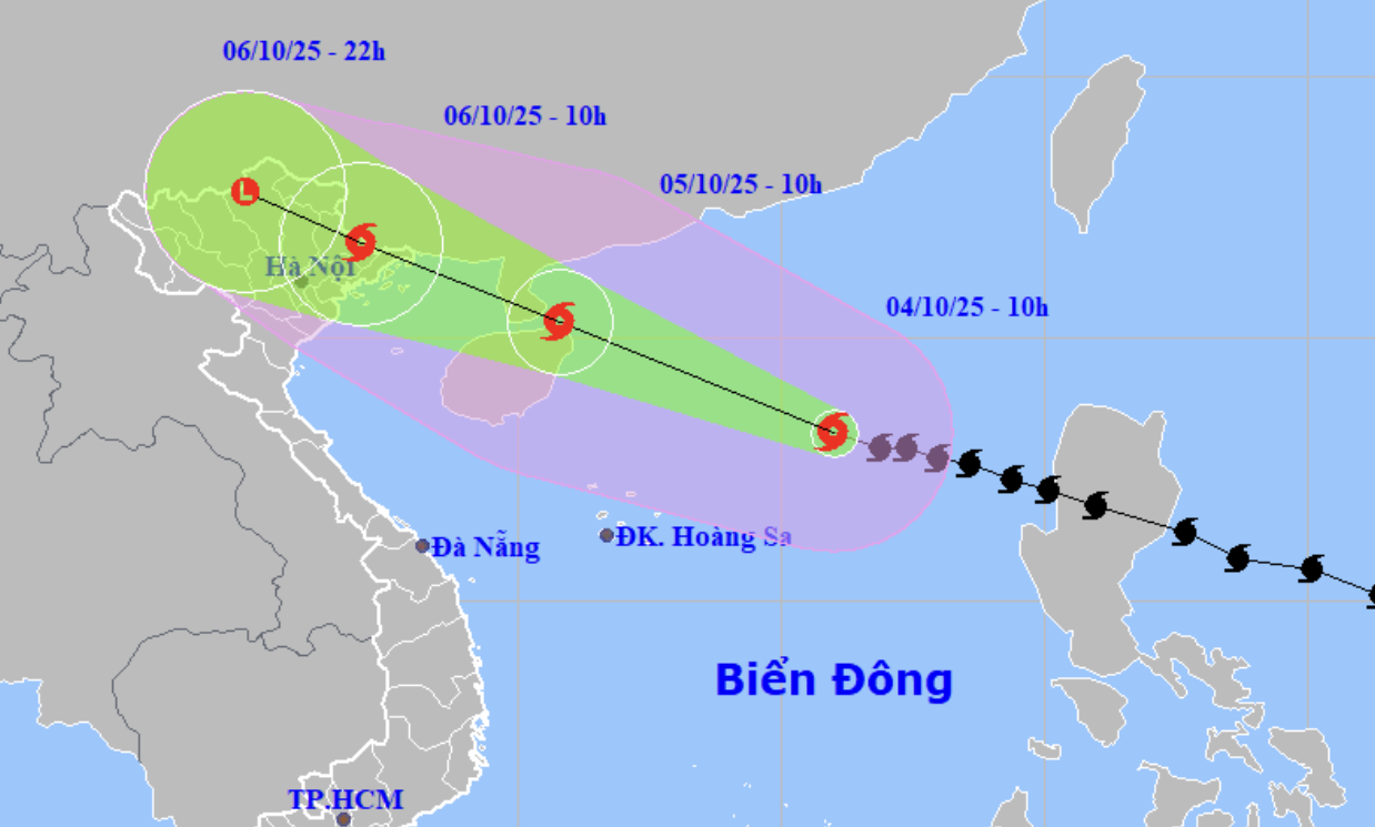 Bão Matmo liệu có gây mưa lụt ở Hà Nội? - Ảnh 1.