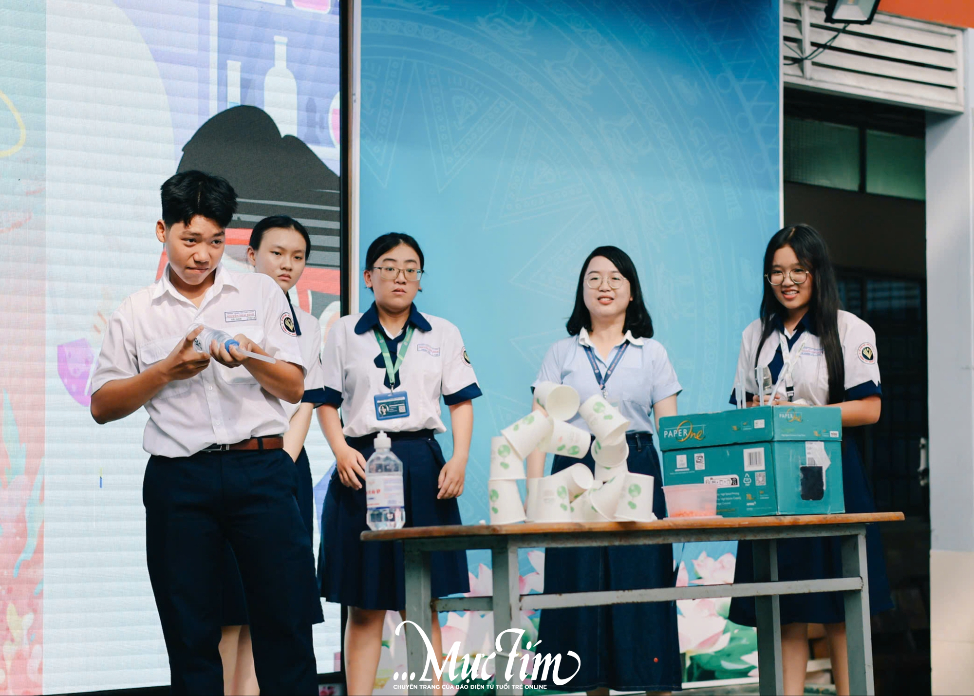 Teen Trường THPT Nguyễn Thái Bình hào hứng với ngày hội ra mắt câu lạc bộ- Ảnh 1.