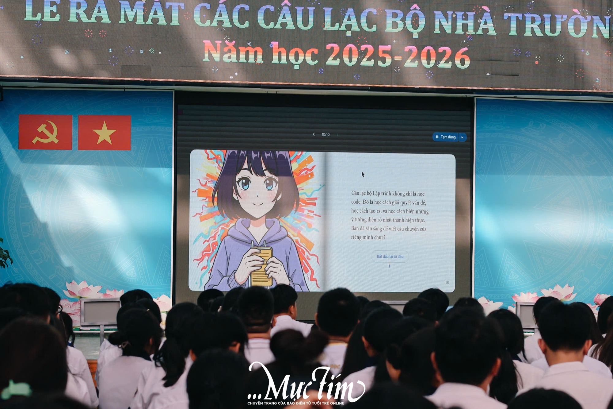 Teen Trường THPT Nguyễn Thái Bình hào hứng với ngày hội ra mắt câu lạc bộ- Ảnh 9.