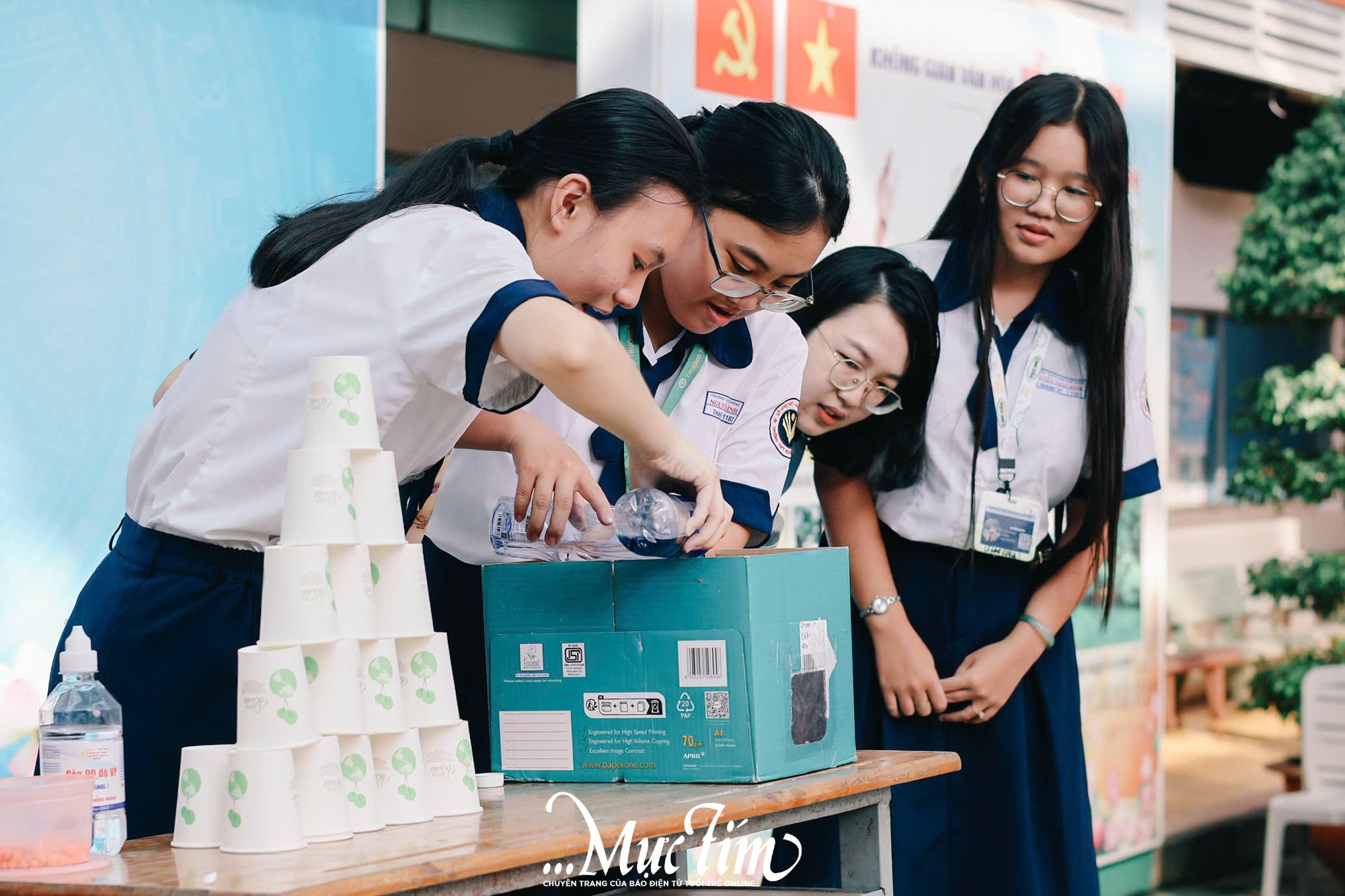 Teen Trường THPT Nguyễn Thái Bình hào hứng với ngày hội ra mắt câu lạc bộ- Ảnh 12.
