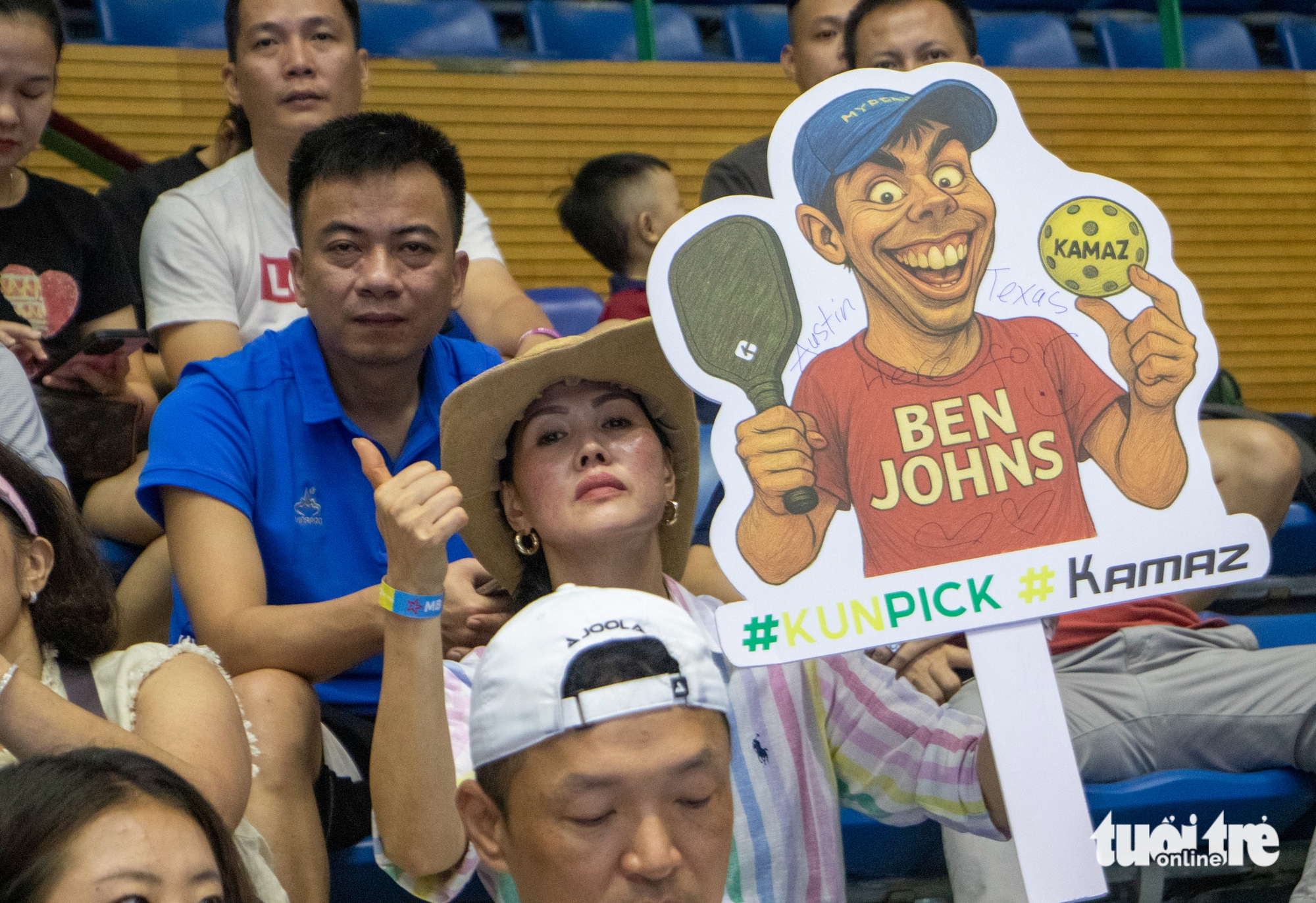 Khán đài 'bùng nổ', Đà Nẵng tiến tới lập kỷ lục Guinness về lượng người xem pickleball - Ảnh 7.