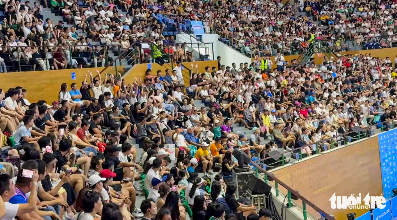 Khán đài 'bùng nổ', Đà Nẵng tiến tới lập kỷ lục Guinness về lượng người xem pickleball - Ảnh 8.