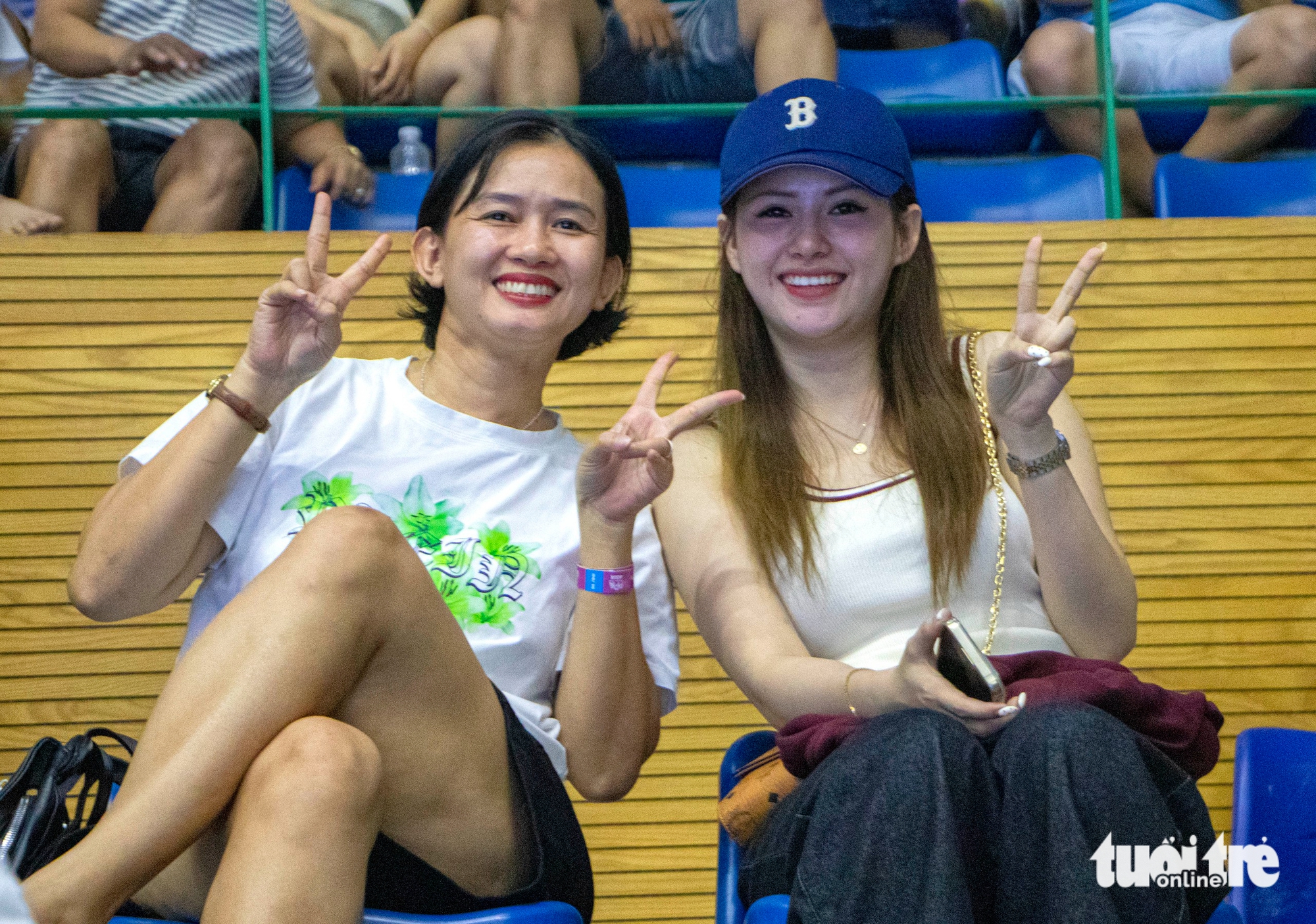 Khán đài 'bùng nổ', Đà Nẵng tiến tới lập kỷ lục Guinness về lượng người xem pickleball - Ảnh 5.