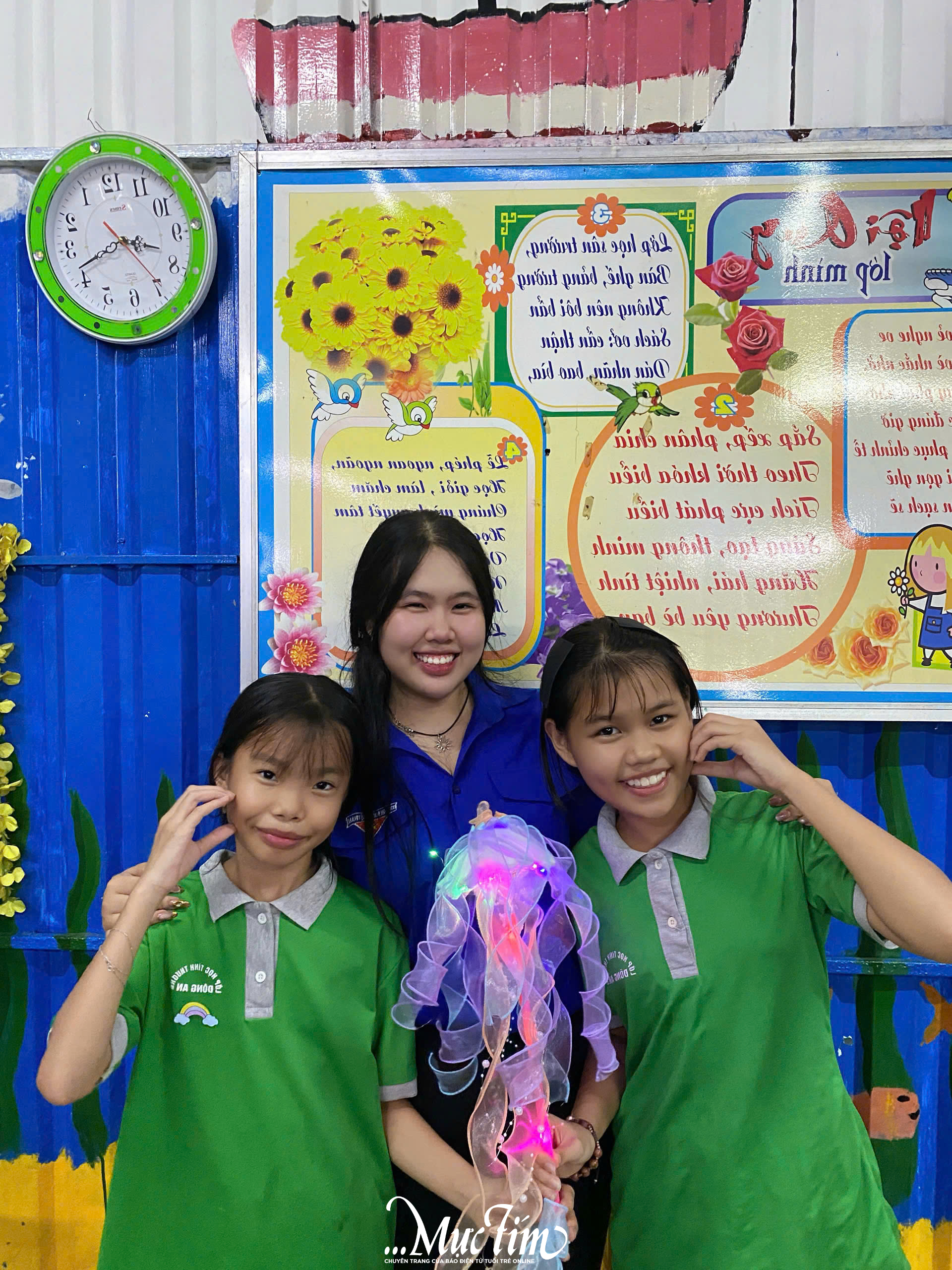 Trung thu ấm áp tại lớp học tình thương Đông An - Ảnh 7.