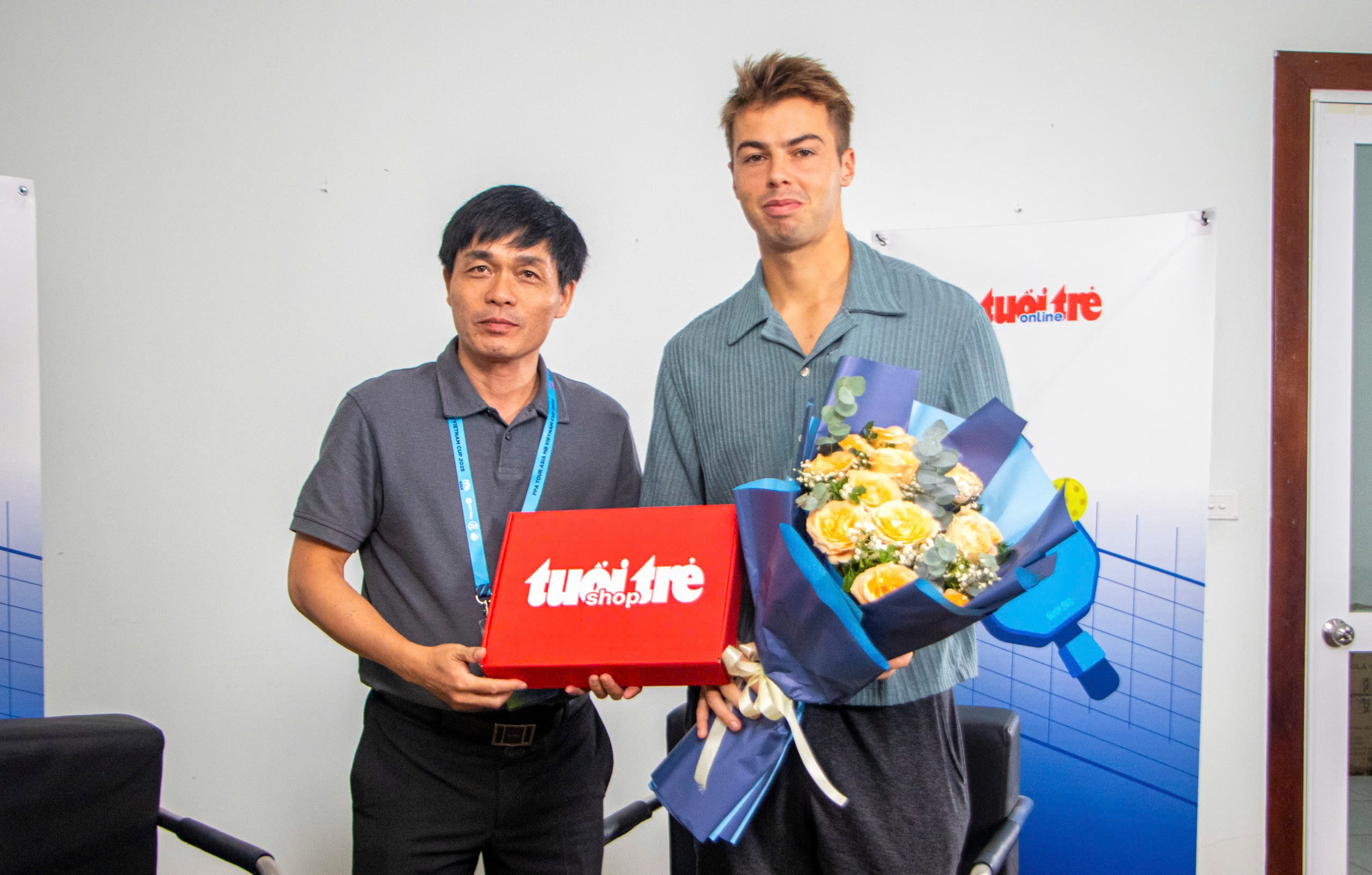 Ben Johns giao lưu với Tuổi Trẻ Online: 'Pickleball Việt Nam phát triển mạnh' - Ảnh 2.